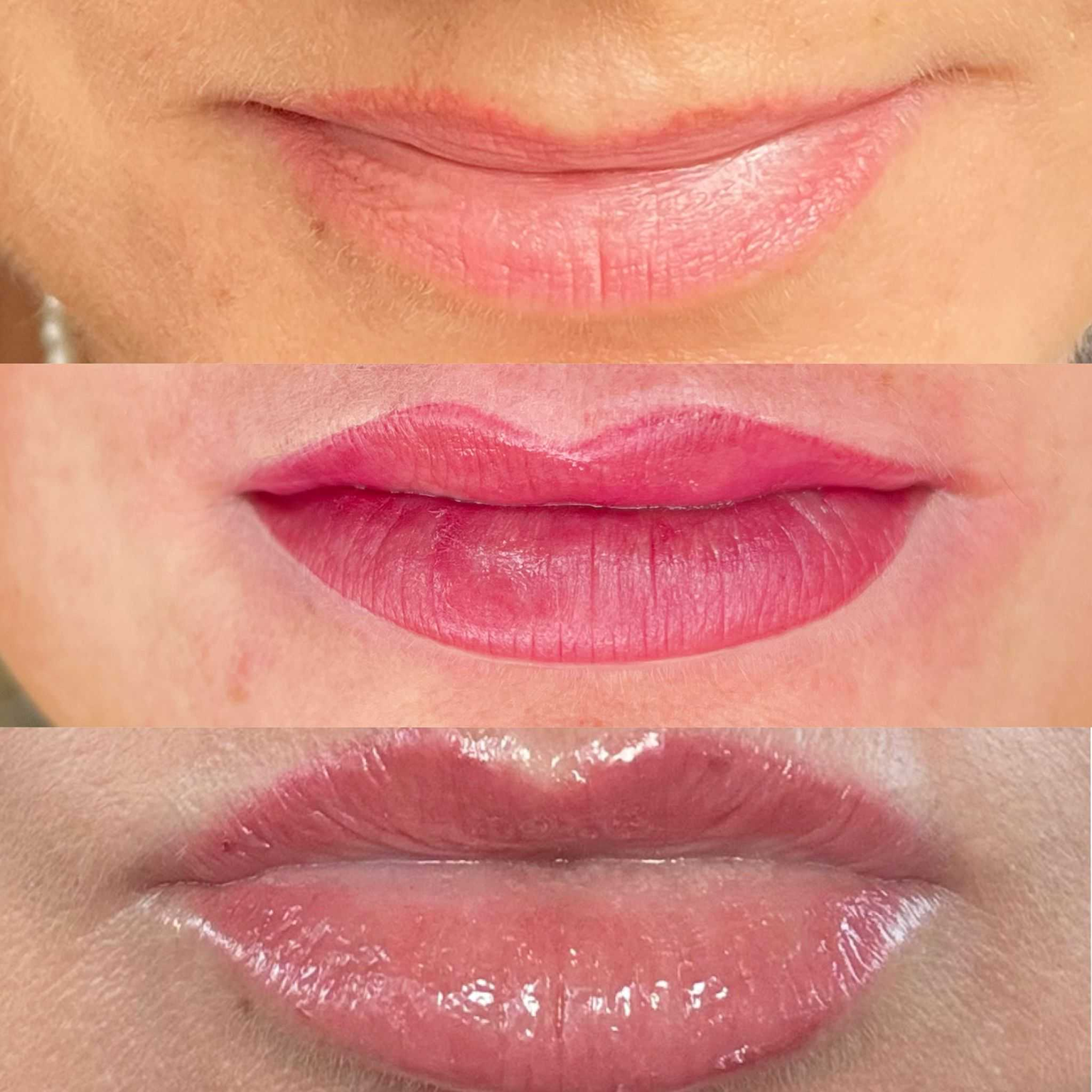 Labios con Micropigmentacion en Ibiza