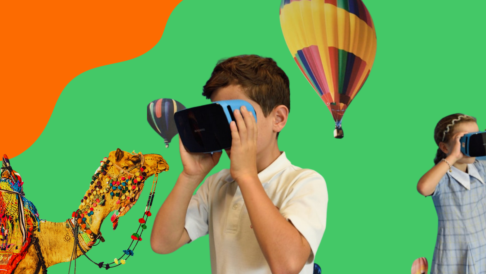 Homeschool kids using technology to learn