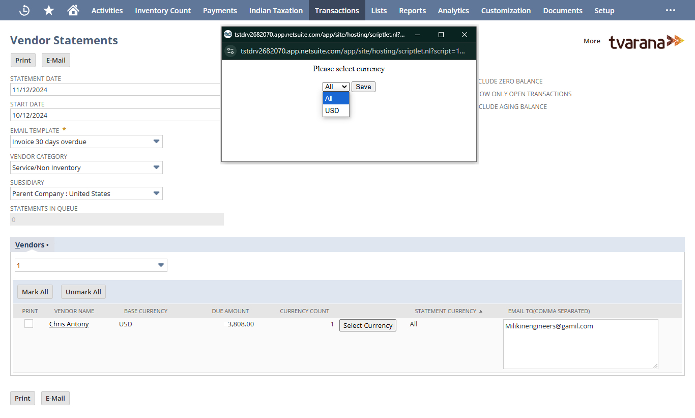 oracle netsuite