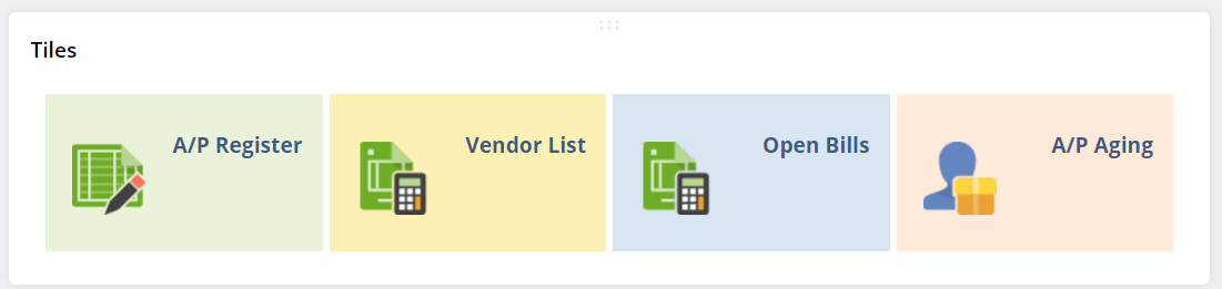 netsuite accounts payable dashboard