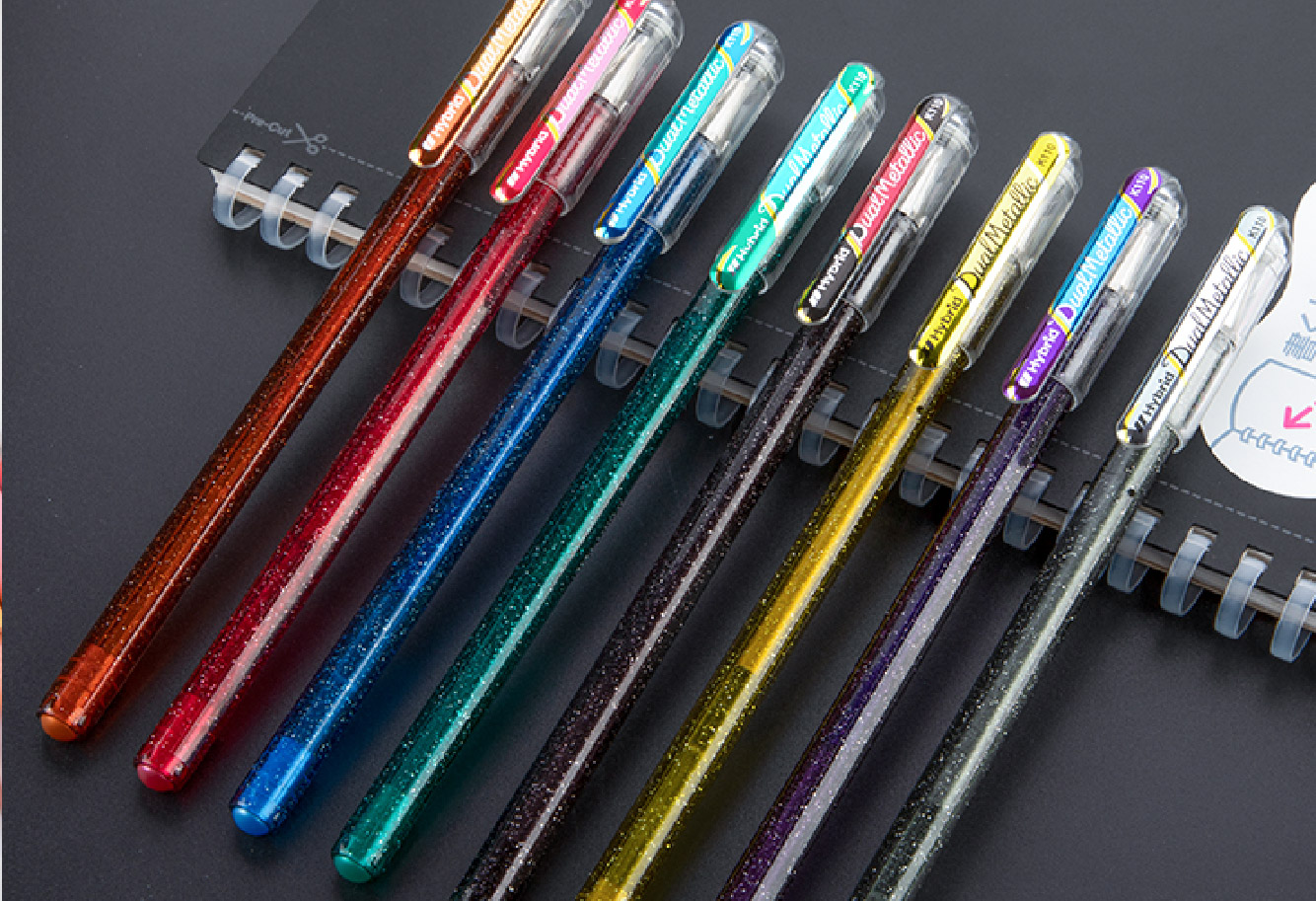 Glitter gel Ink