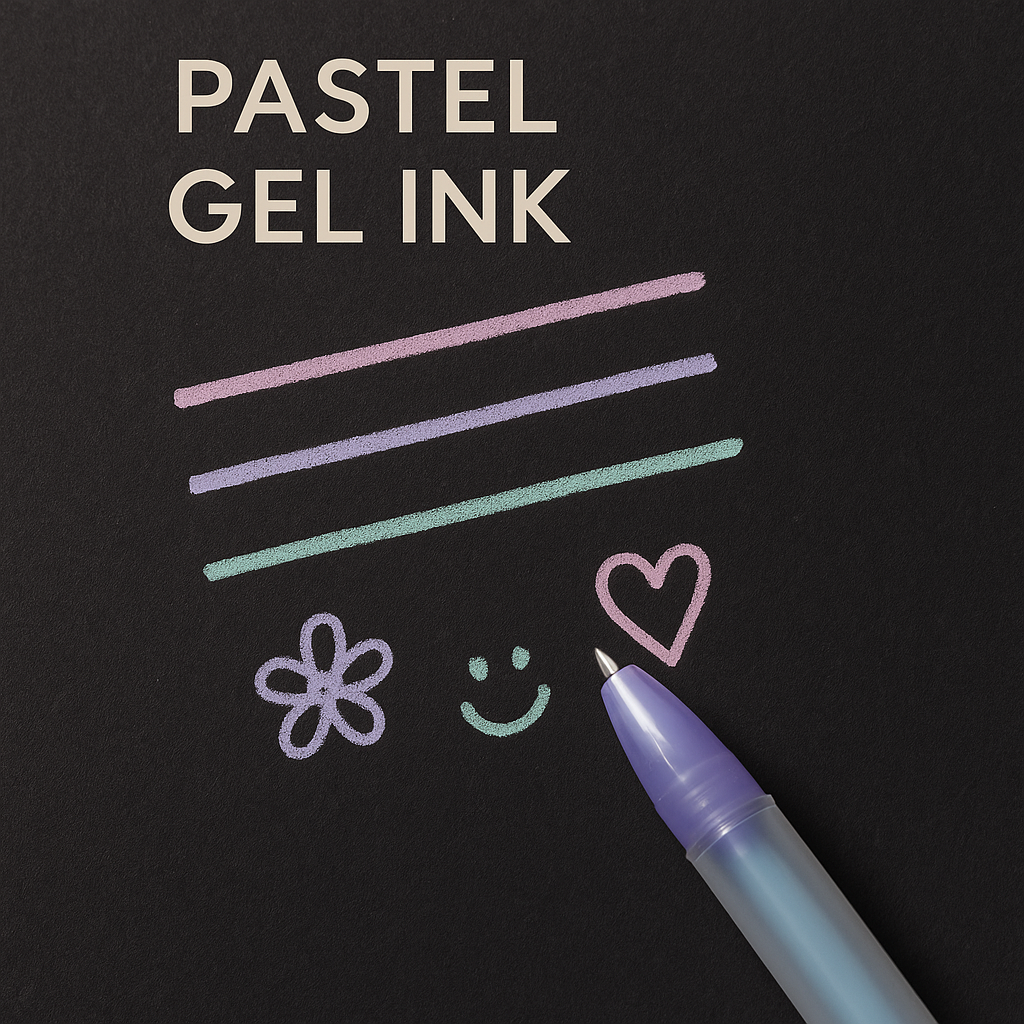 Pastel gel Ink