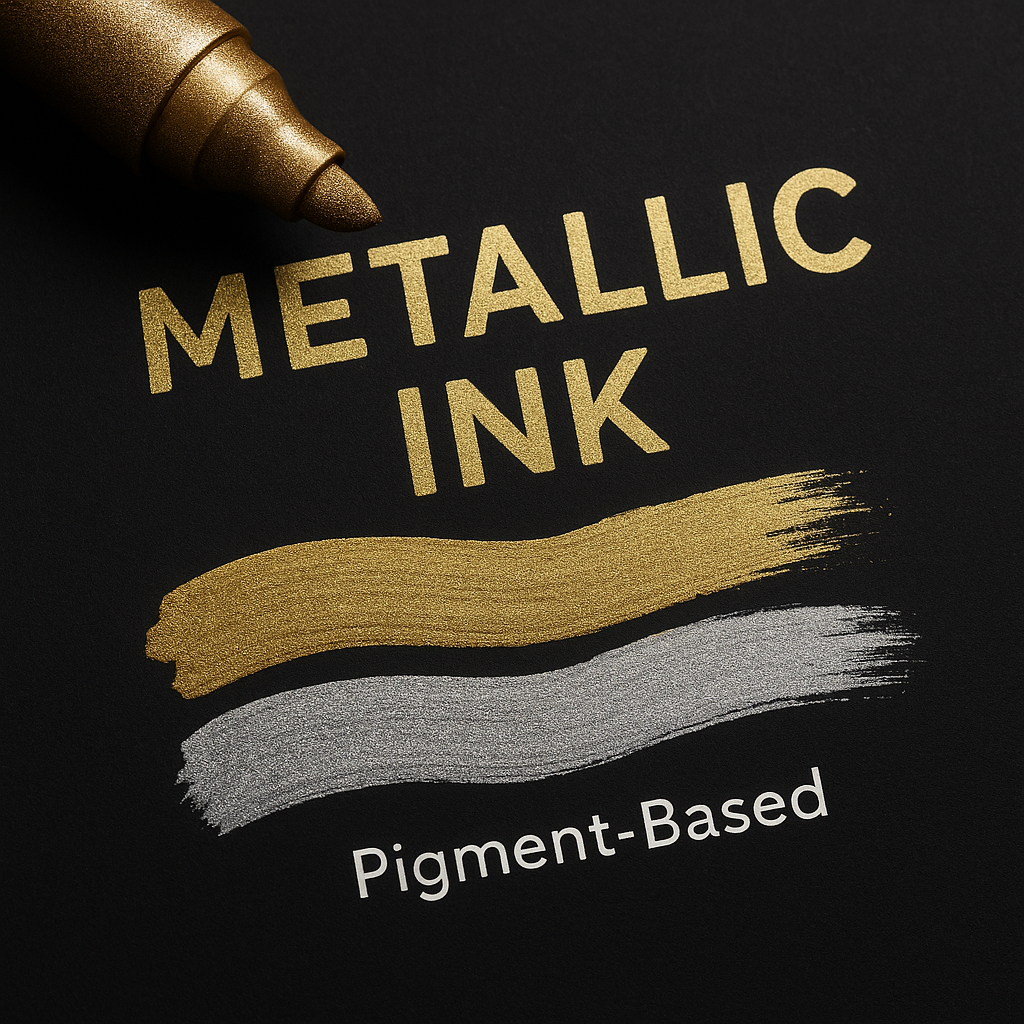 Pigment Based Metallic Ink