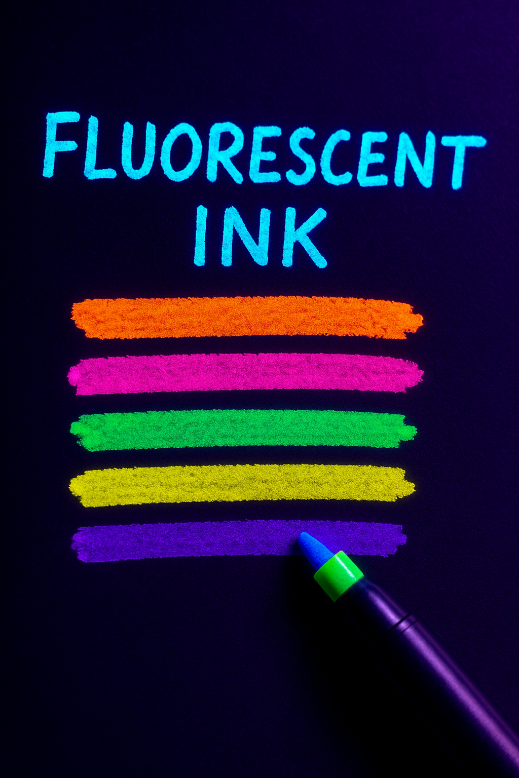 Fluorescent ink