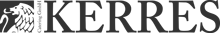 Logo von Kerres mit stilisiertem Adlerkopf links neben dem Schriftzug.