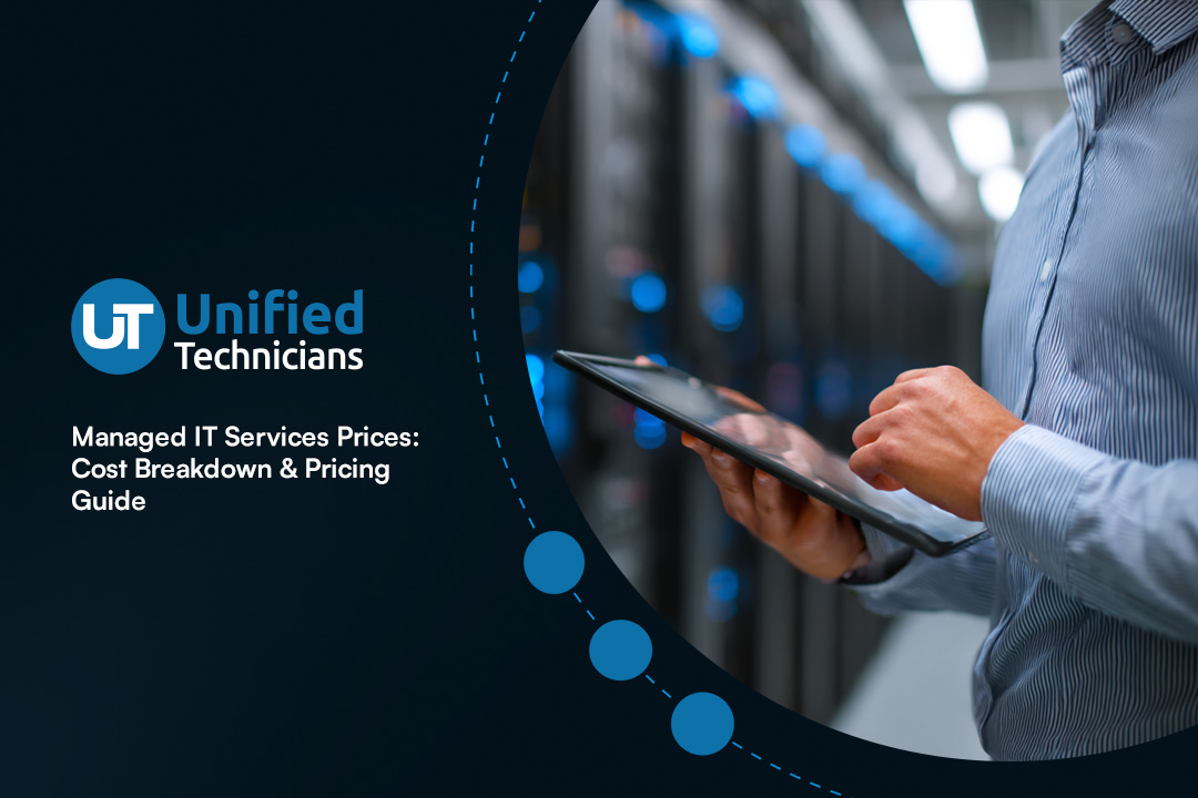 IT security agent working on his powerhouse software.