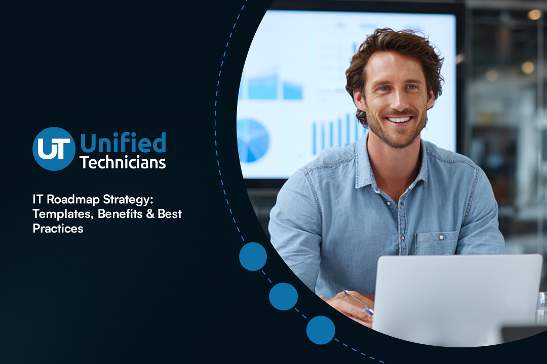 IT security agent working on his powerhouse software.