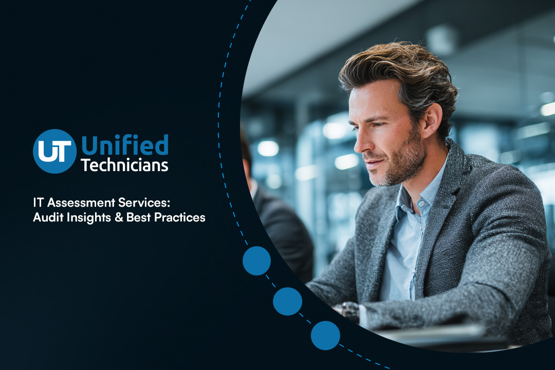 IT security agent working on his powerhouse software.