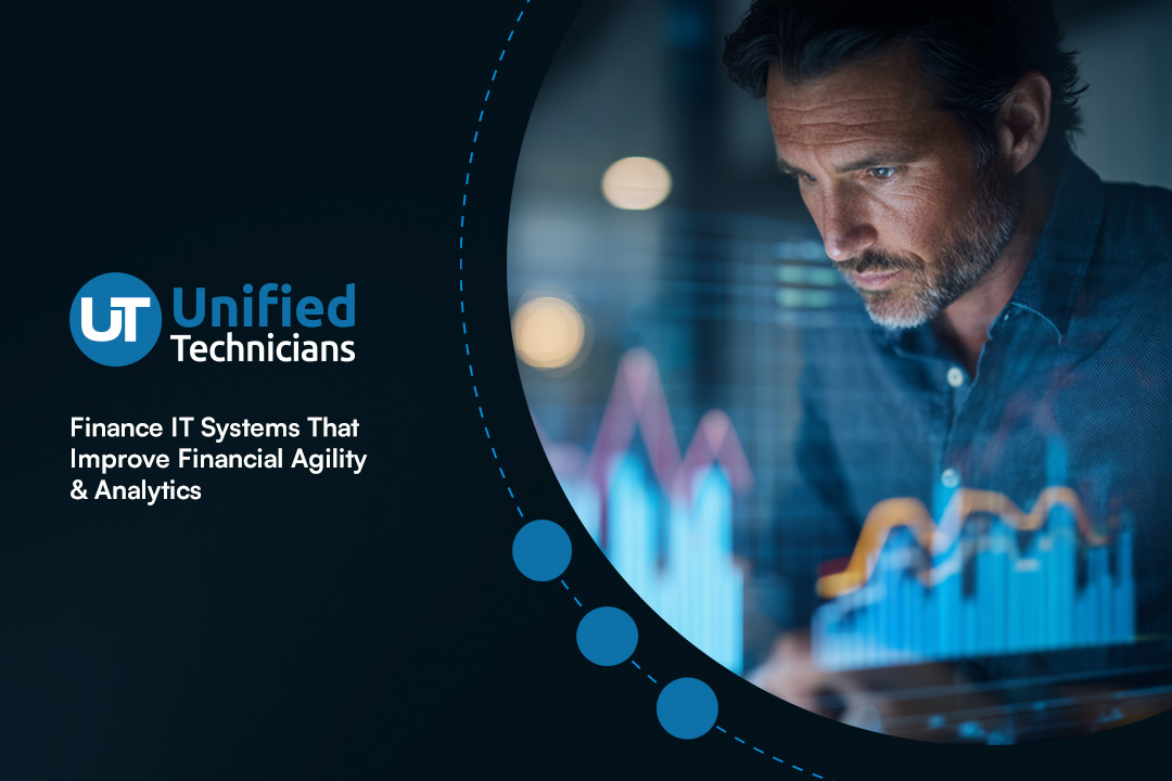 IT security agent working on his powerhouse software.