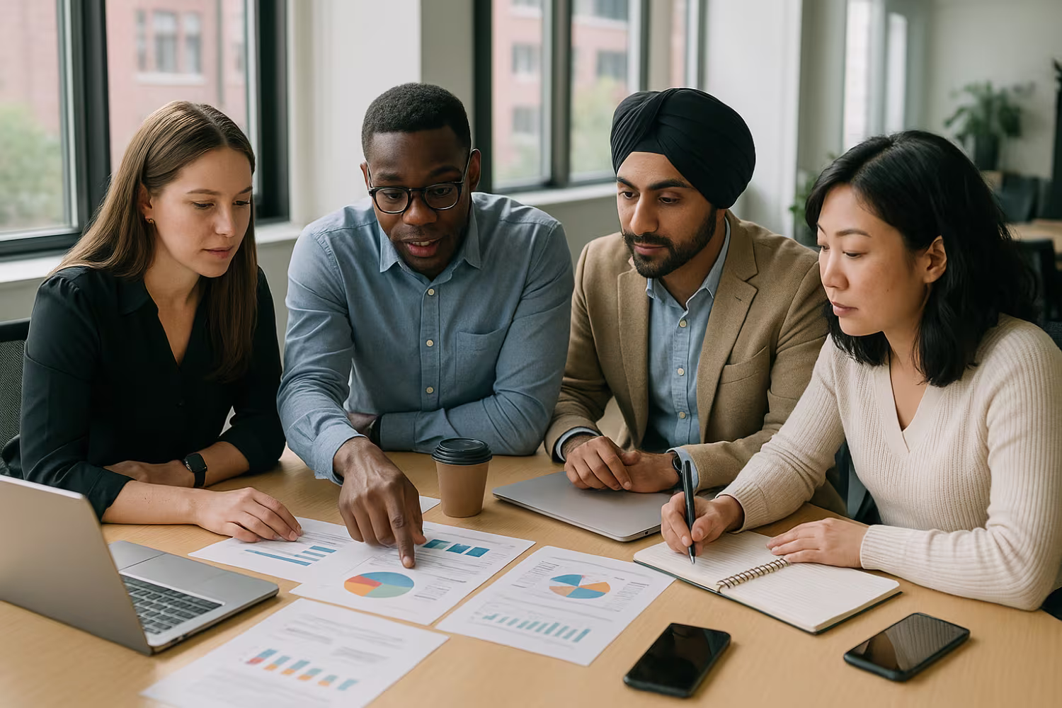 Toronto IT team collaborating diversely
