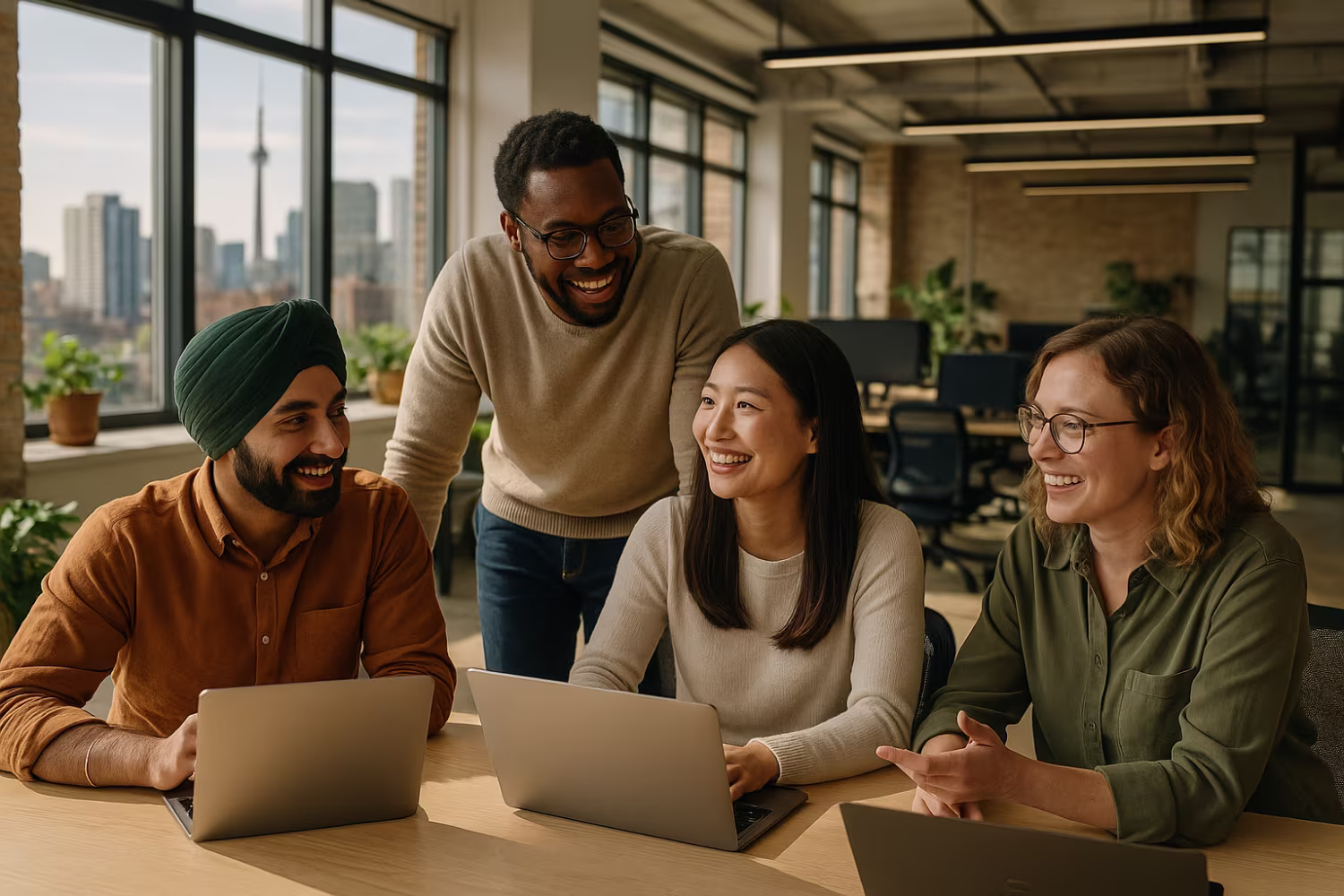 Diverse Toronto IT Solutions Team