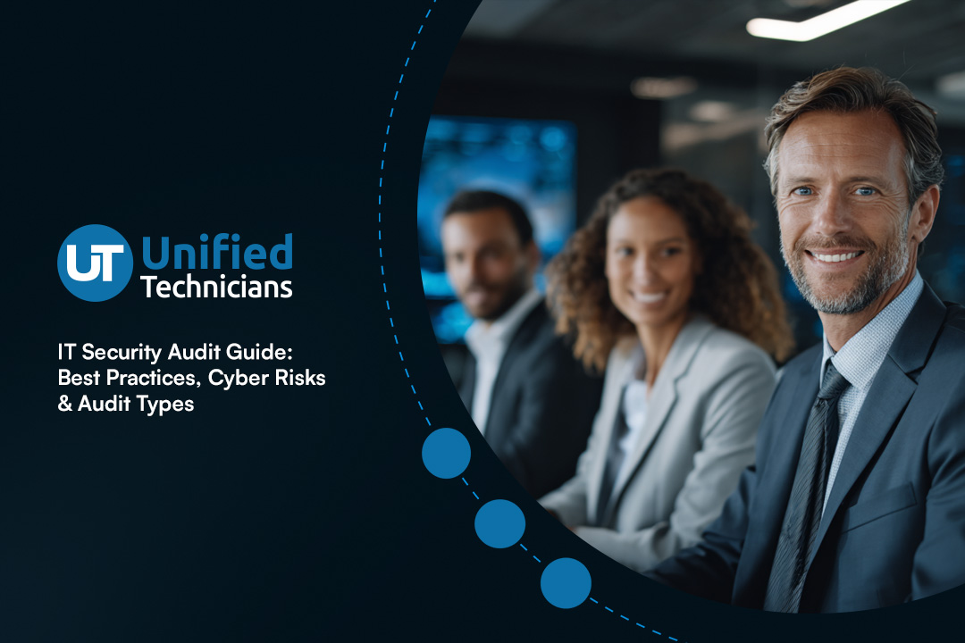 IT security agent working on his powerhouse software.