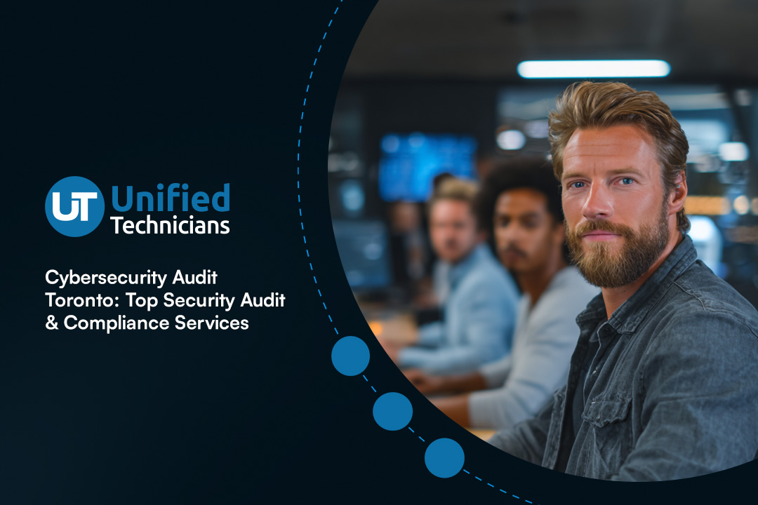 IT security agent working on his powerhouse software.