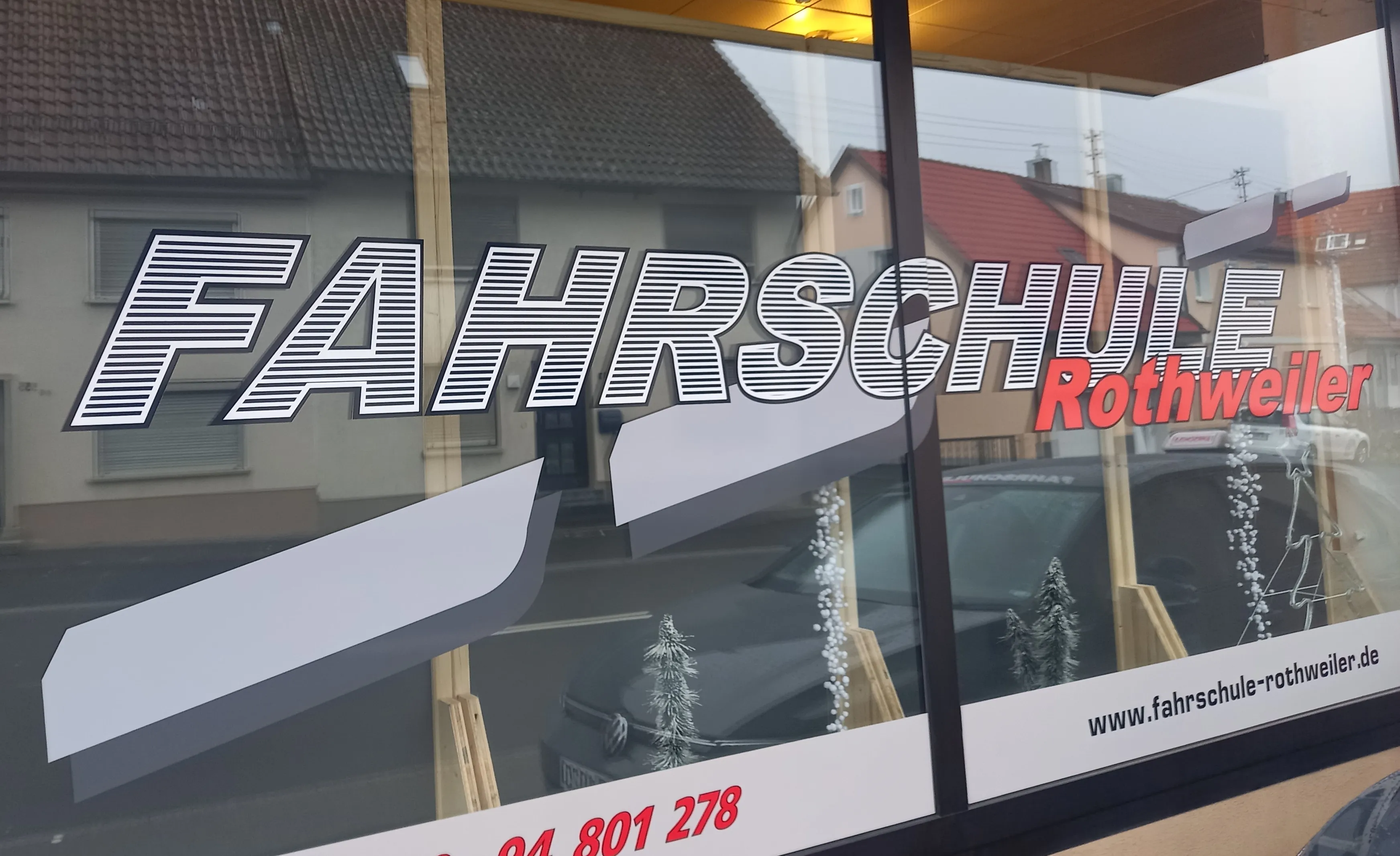 Fahrschule Rothweiler in Balingen & Geislingen Glasfront Geislingen