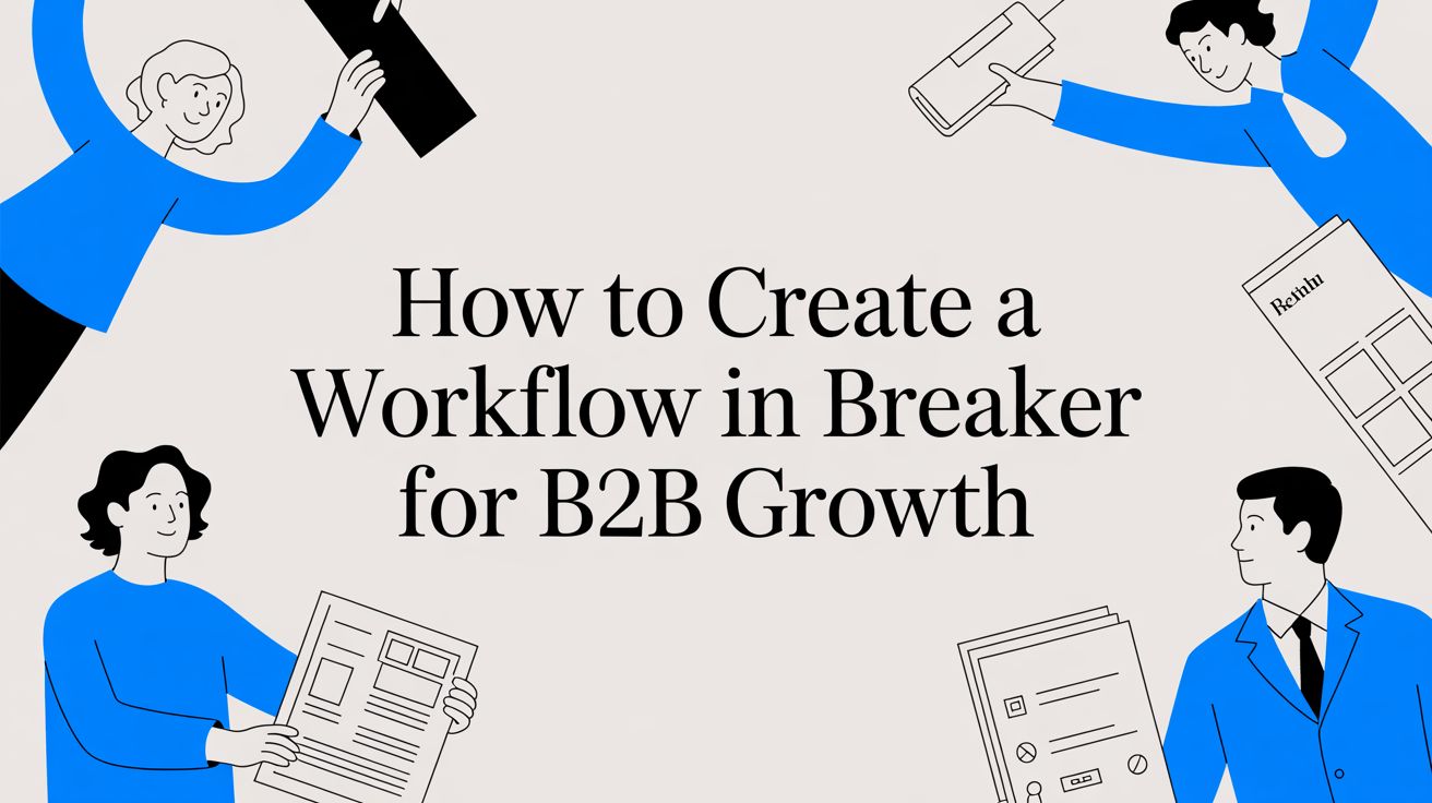 How to Create a Workflow in Breaker for B2B Growth