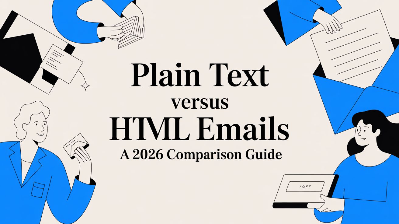 Plain Text Versus HTML Emails a 2026 Comparison Guide