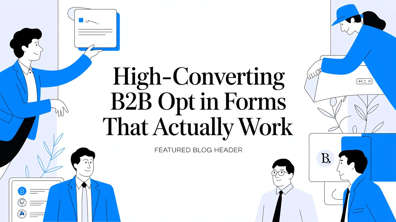 High-Converting B2B Opt In Forms That Actually Work