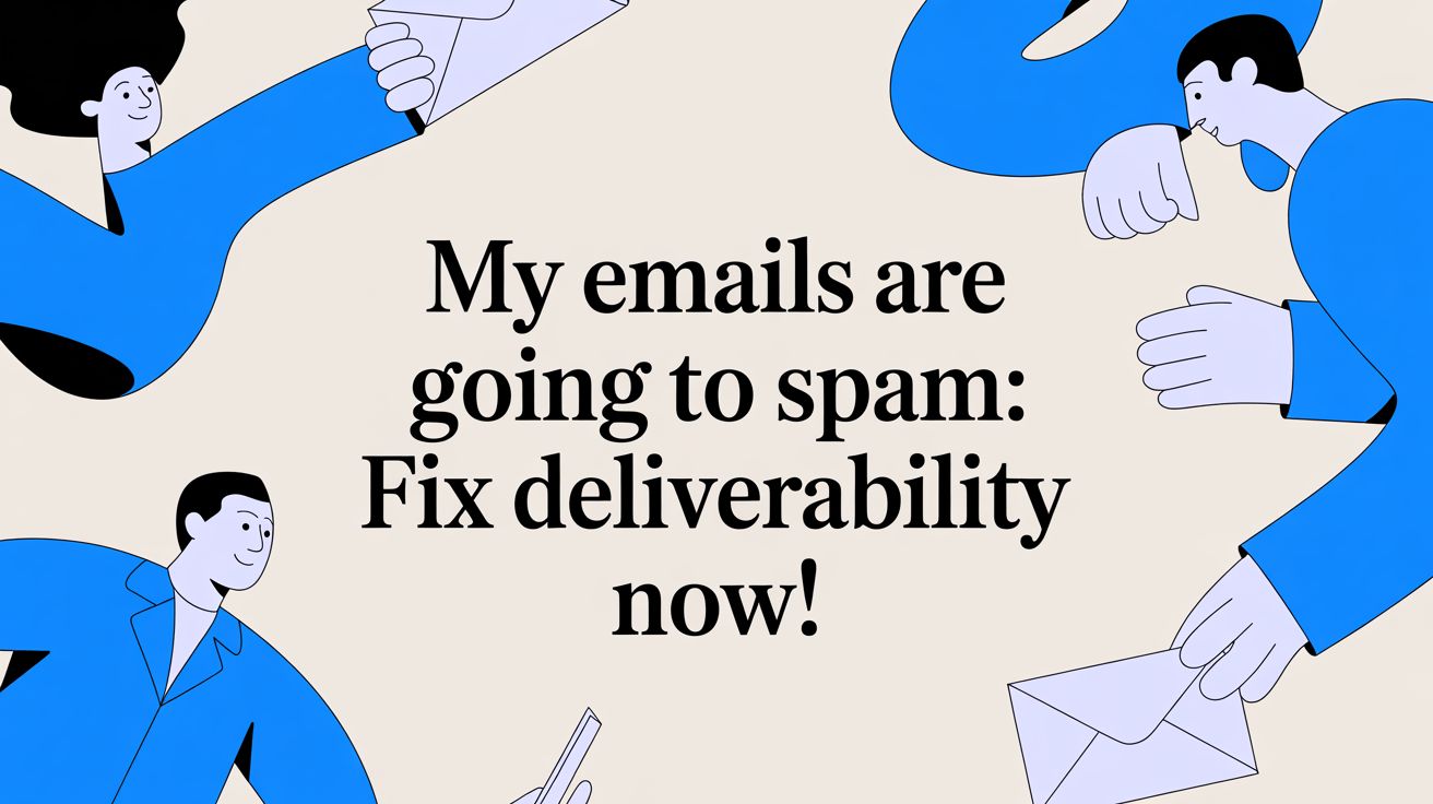 My Emails Are Going to Spam: Fix Deliverability Now!