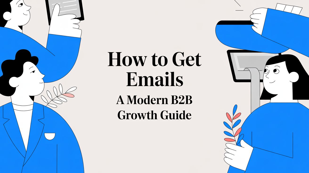 How to Get Emails A Modern B2B Growth Guide