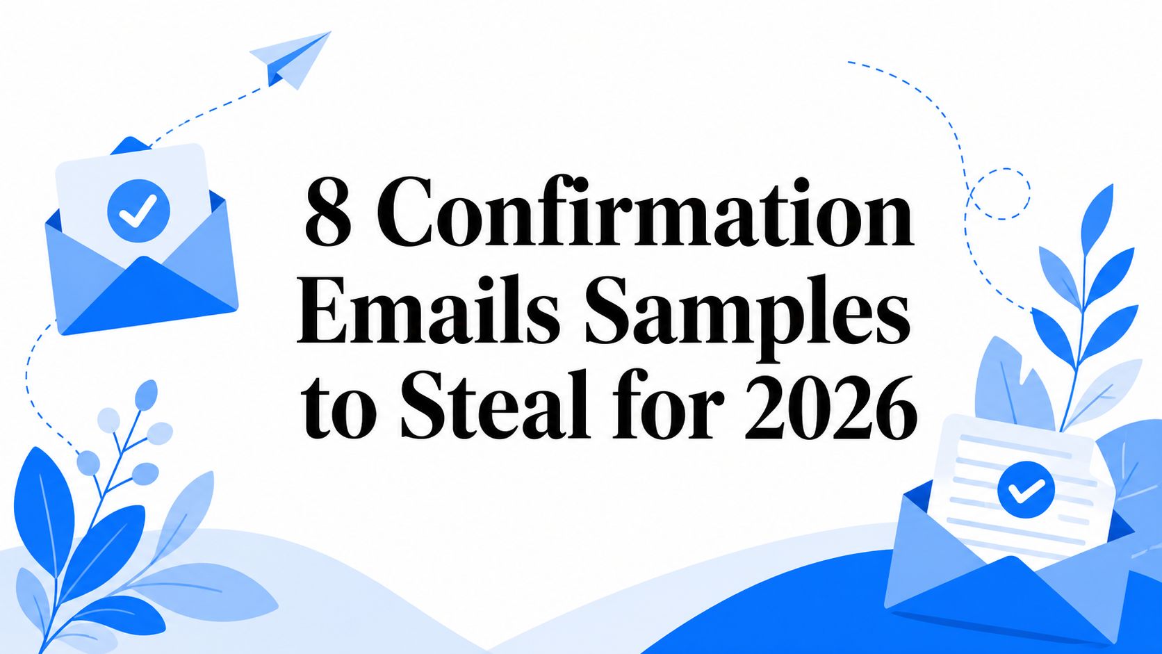 8 Confirmation Emails Samples to Steal for 2026