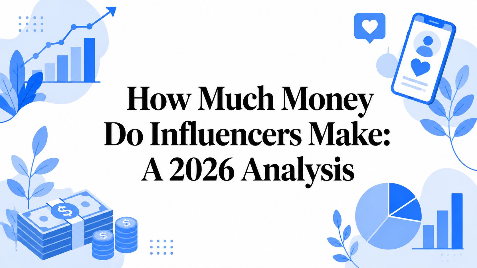 How Much Money Do Influencers Make: A 2026 Analysis