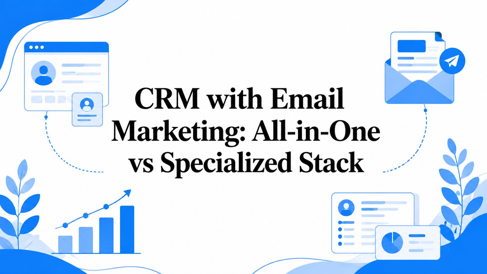 CRM with Email Marketing: All-in-One vs Specialized Stack
