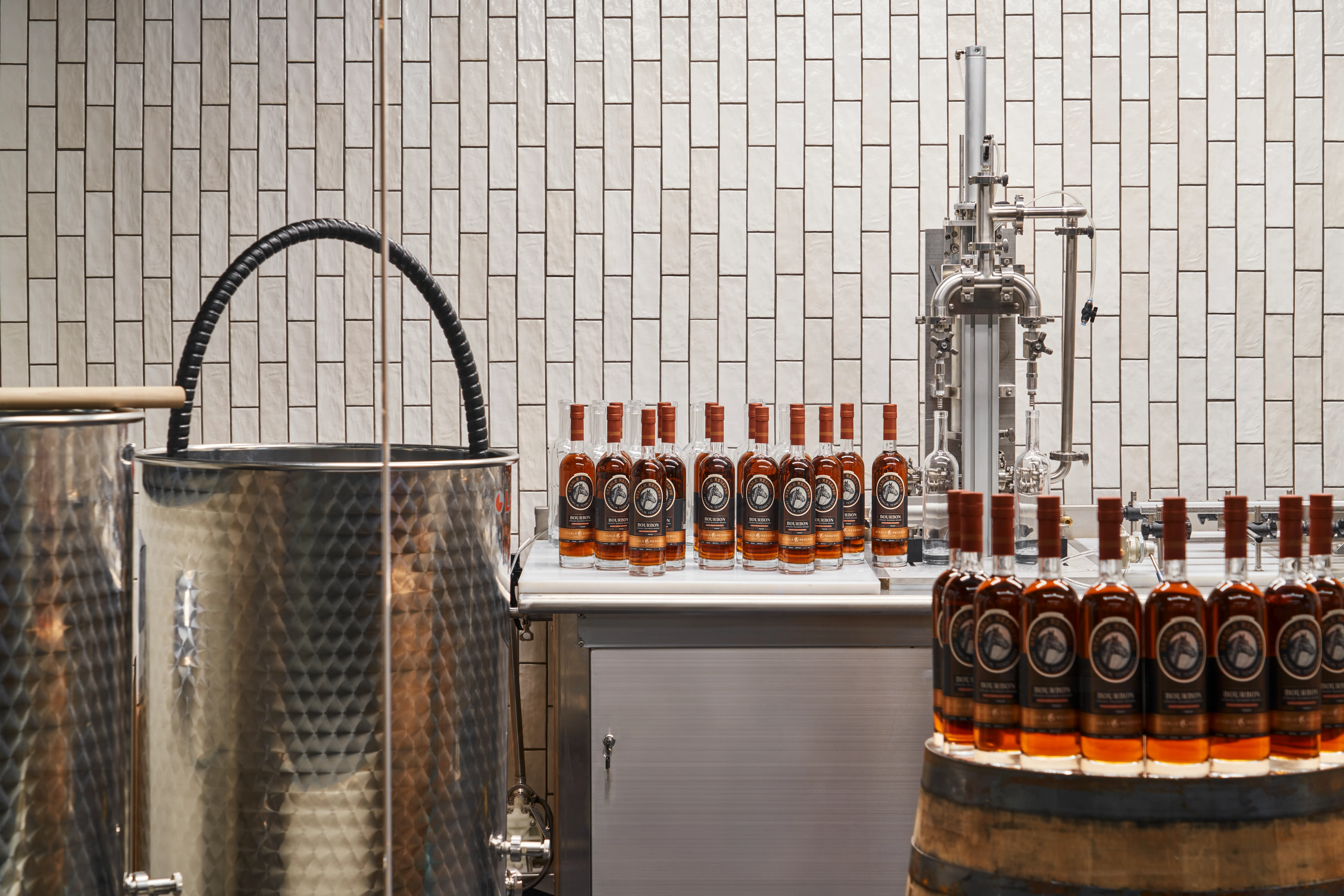 stable reserve distillery interior bottling