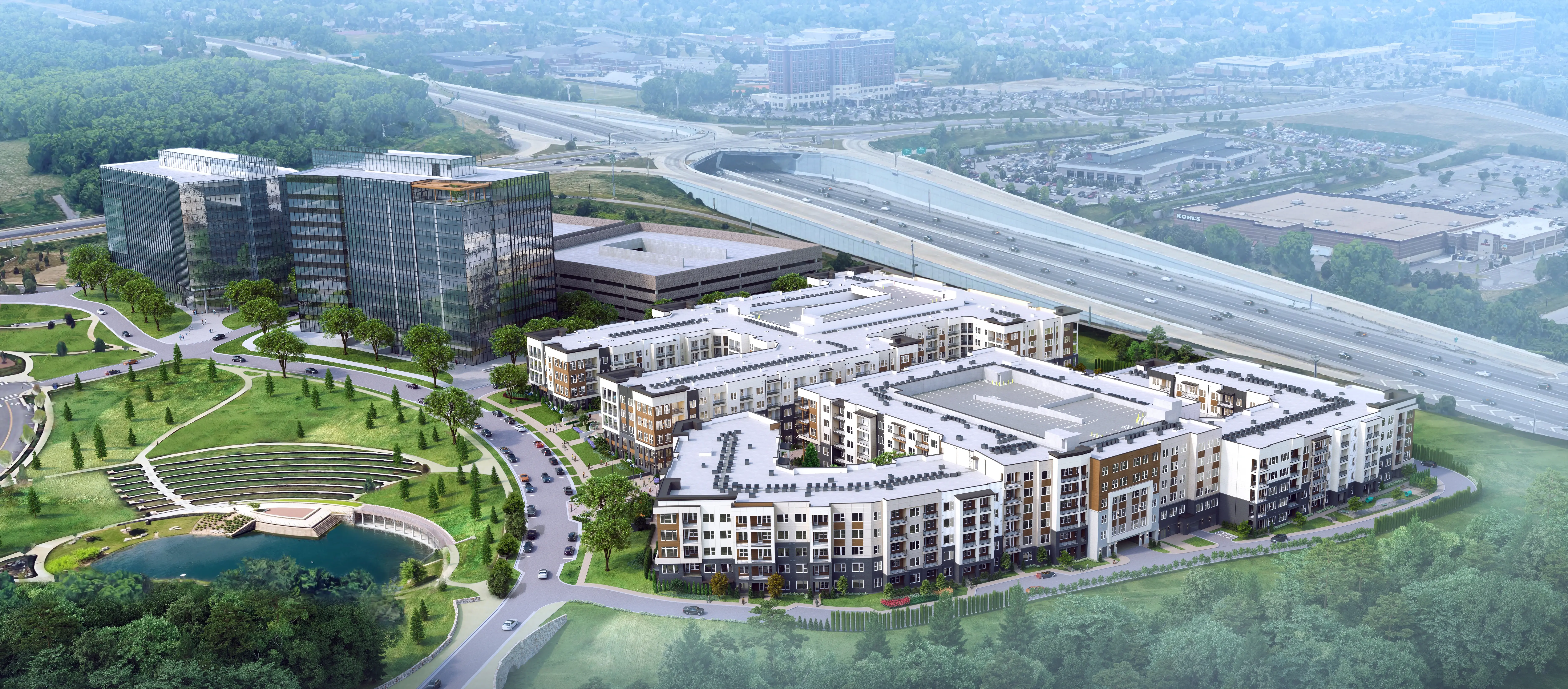 franklin park multifamily aerial