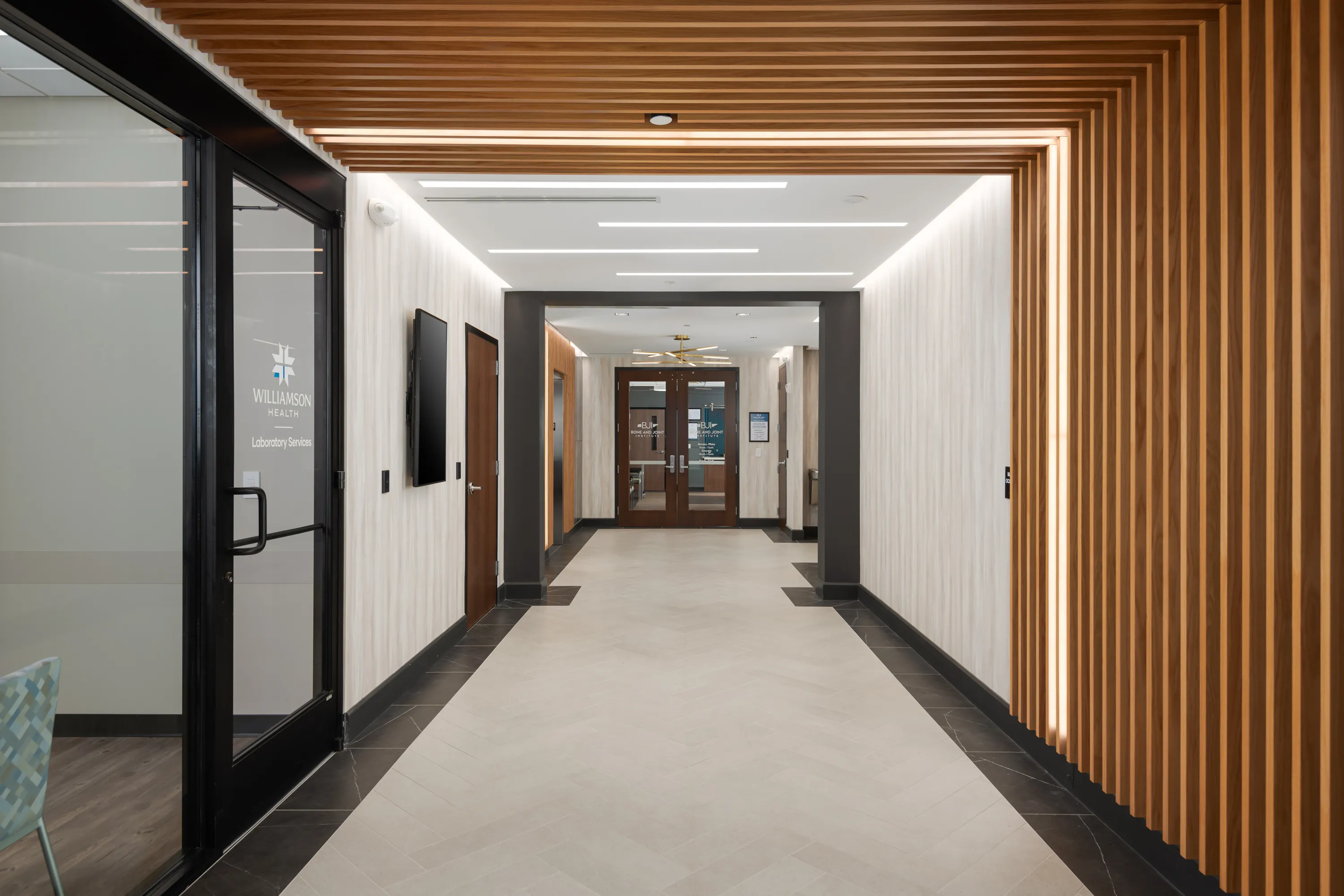 medical office interior details