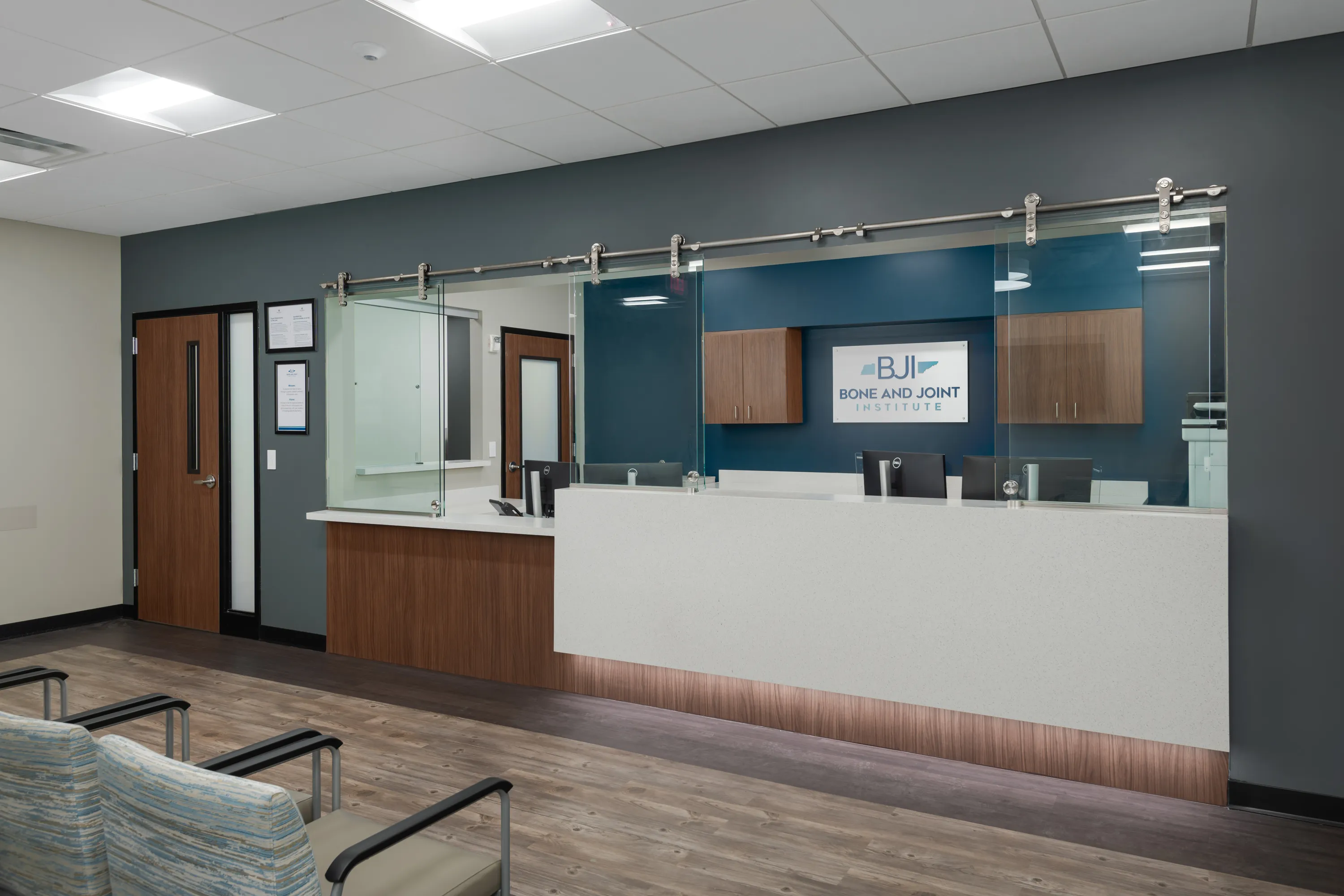 medical office lobby