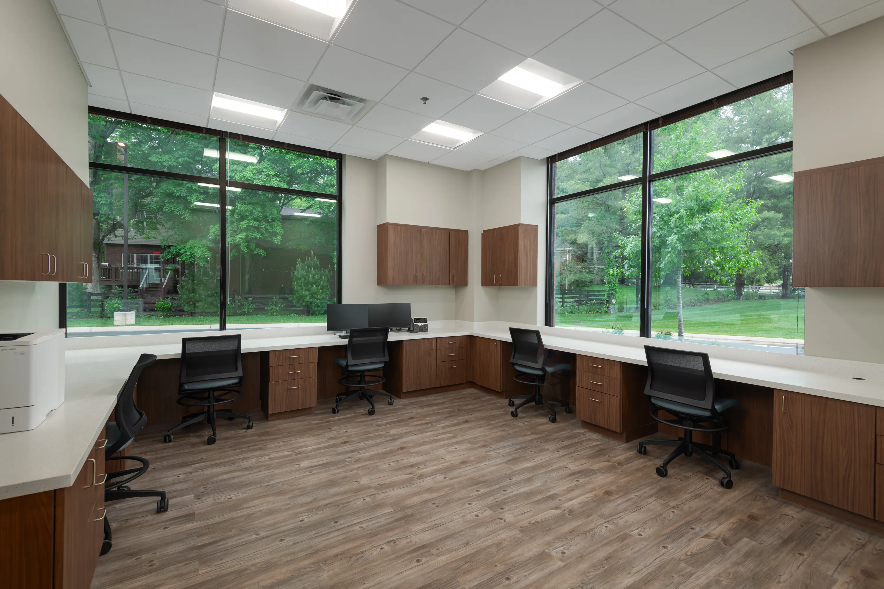medical office interior details