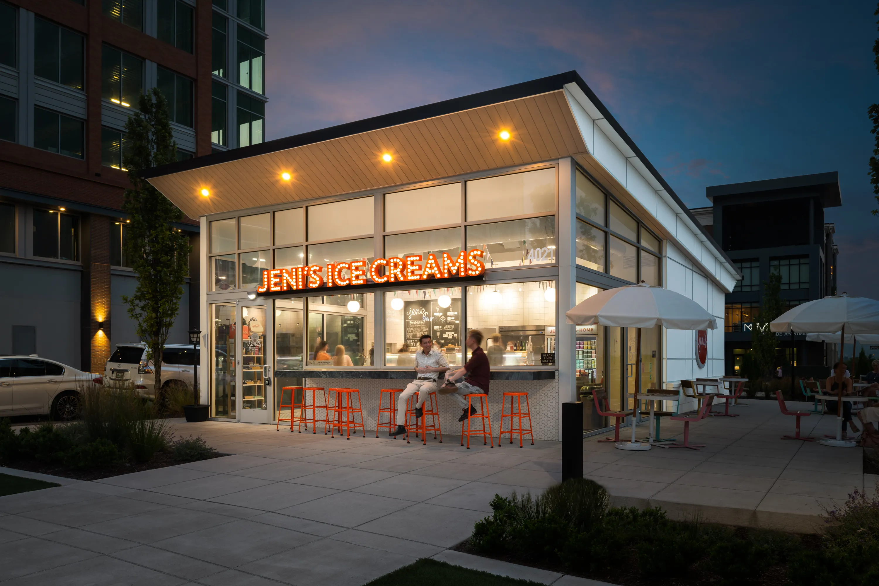 jeni's ice cream franklin architecture design