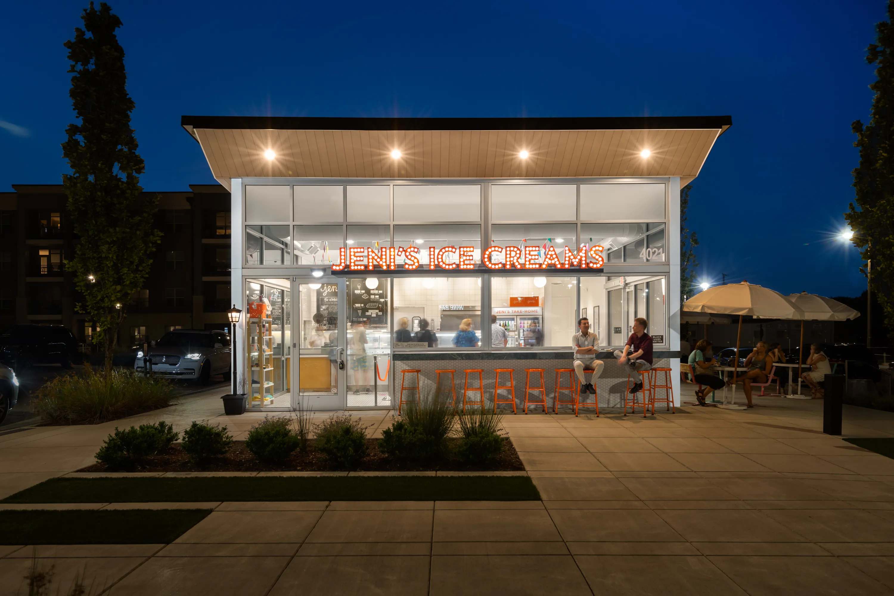 jeni's ice cream franklin architecture design