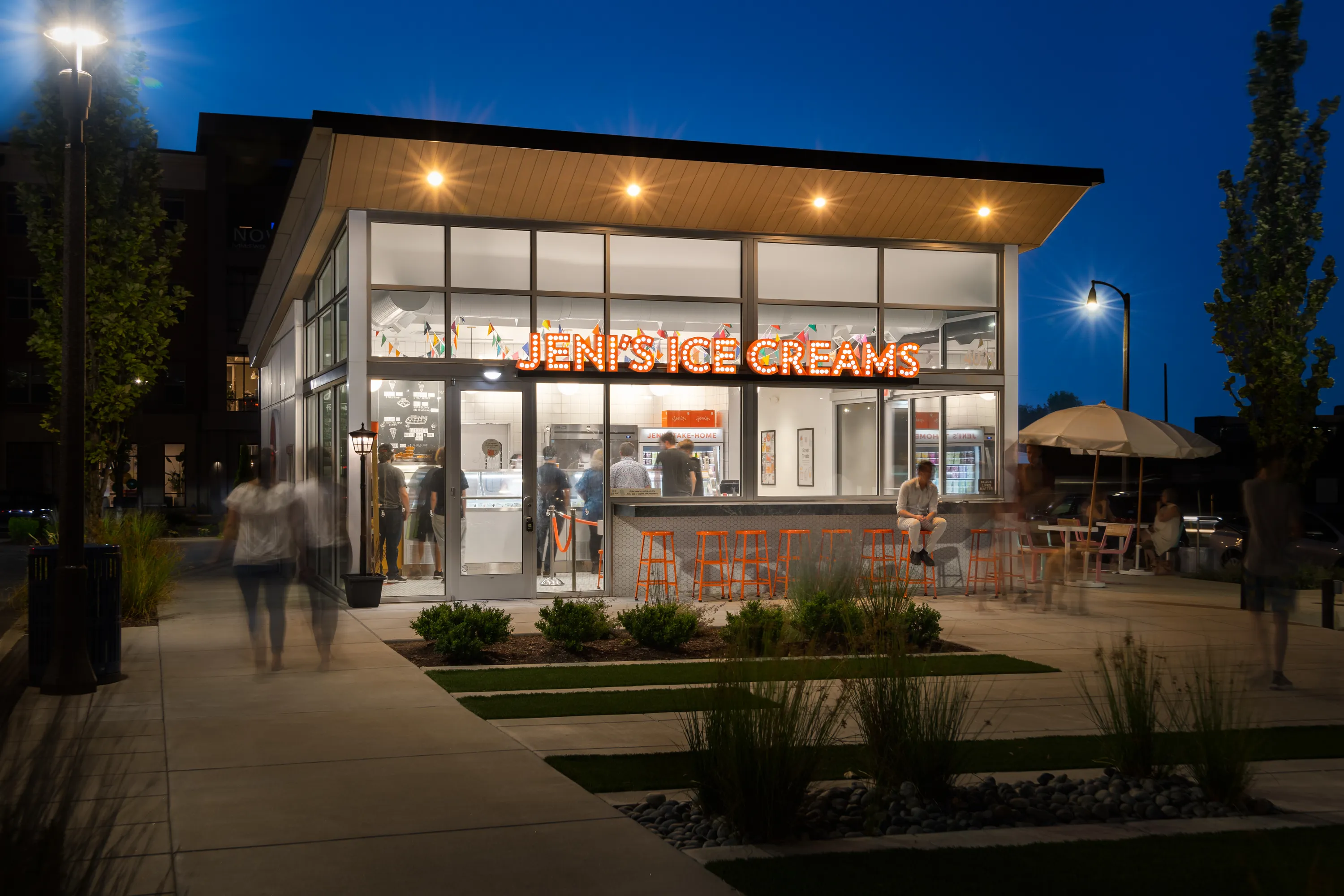 jeni's ice cream franklin architecture design