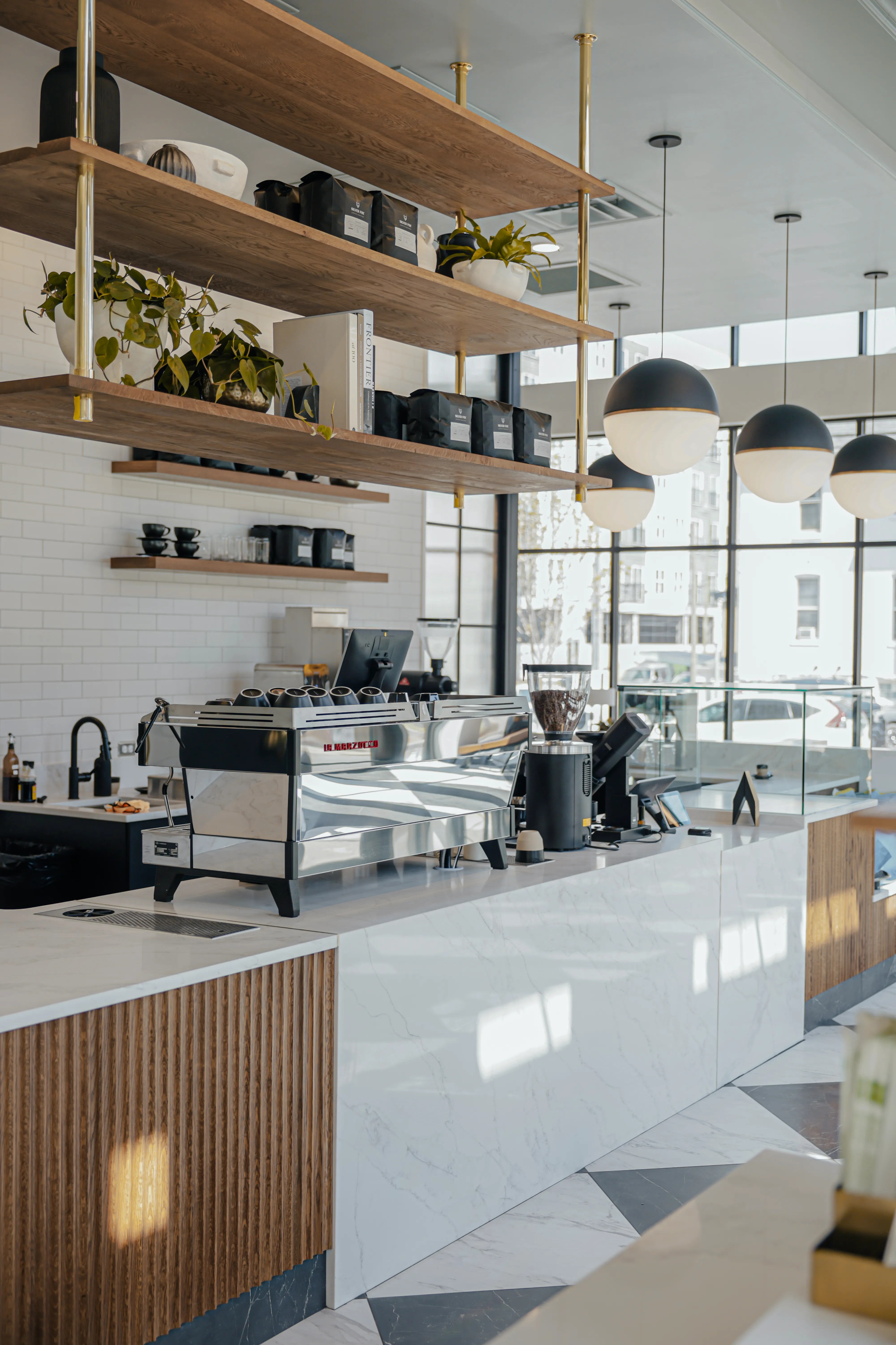 silver fox coffee lounge interior design