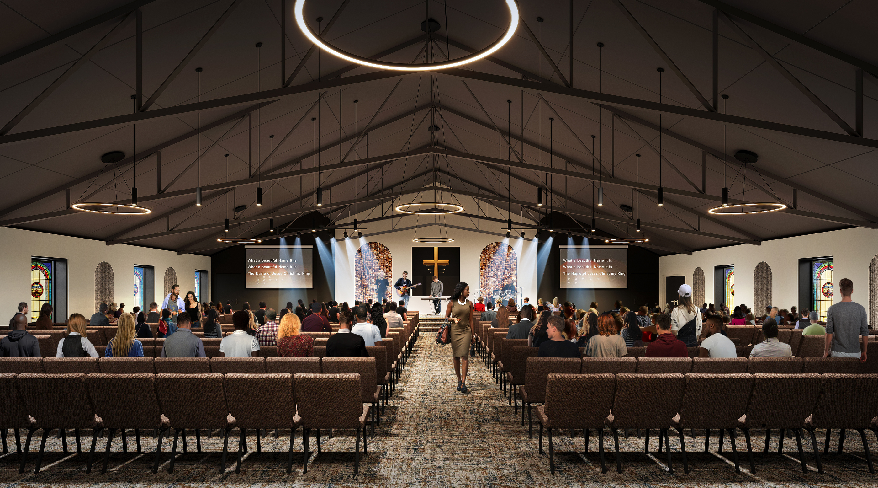 proclamation church interior design