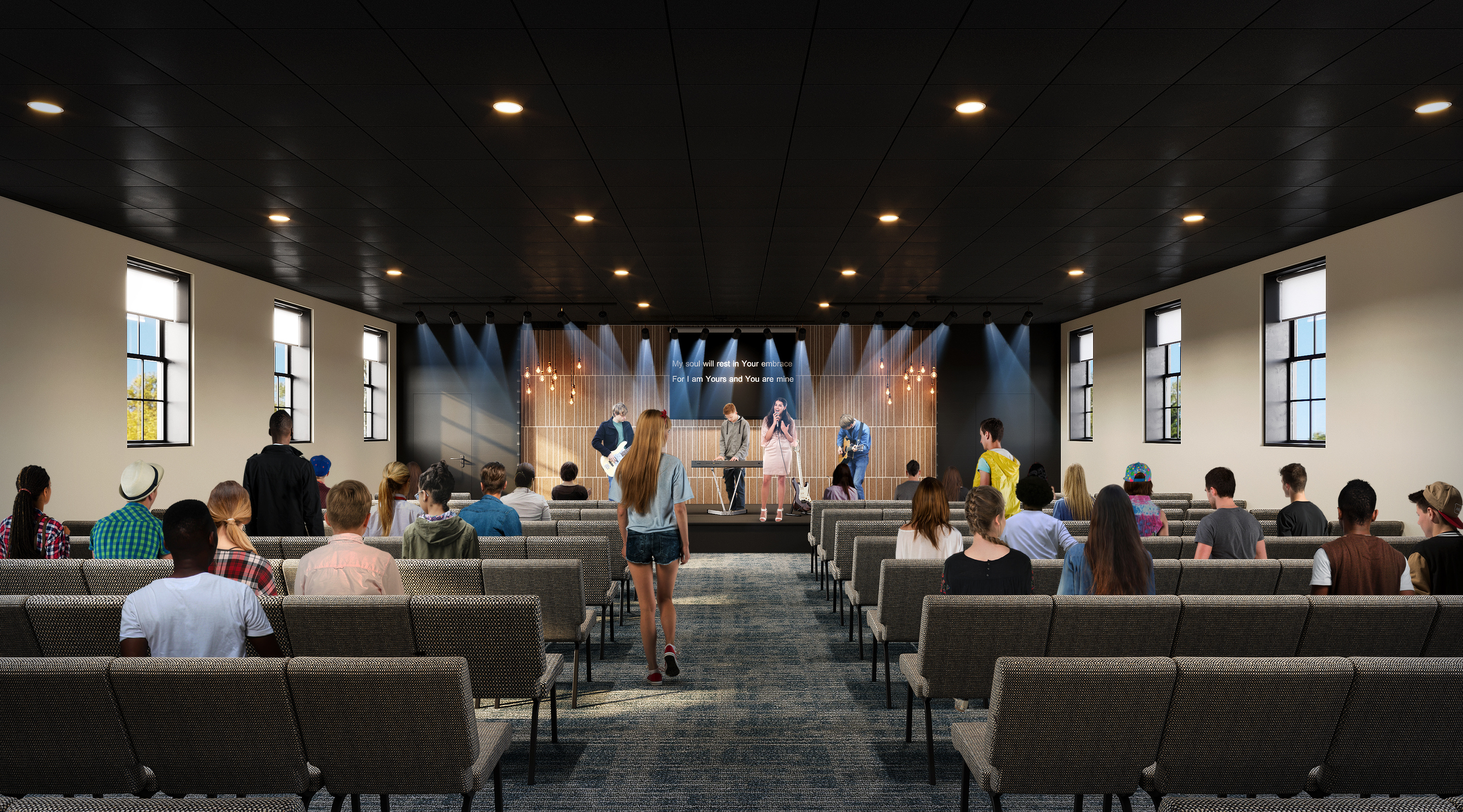 proclamation church interior design