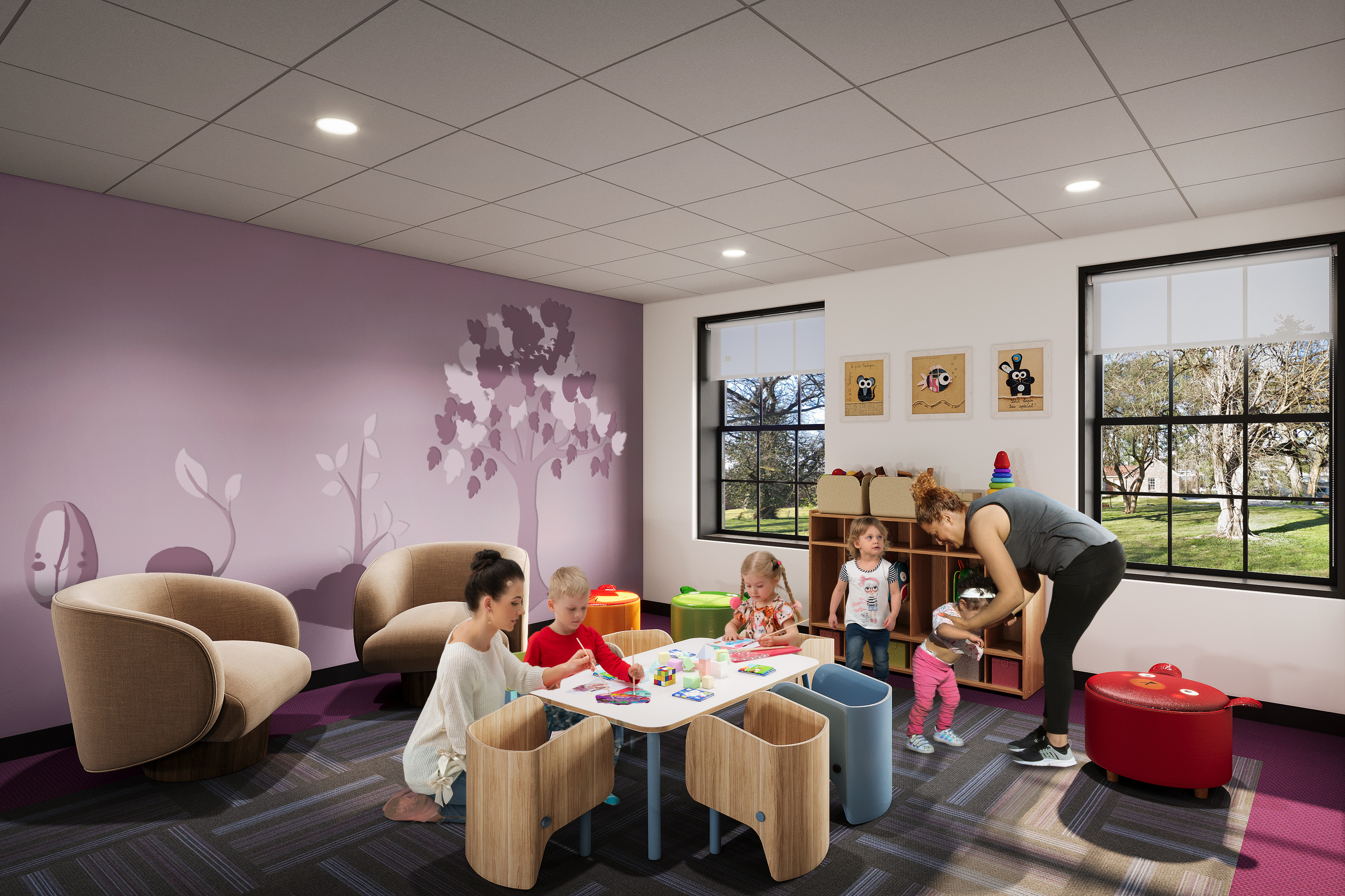 proclamation church interior design