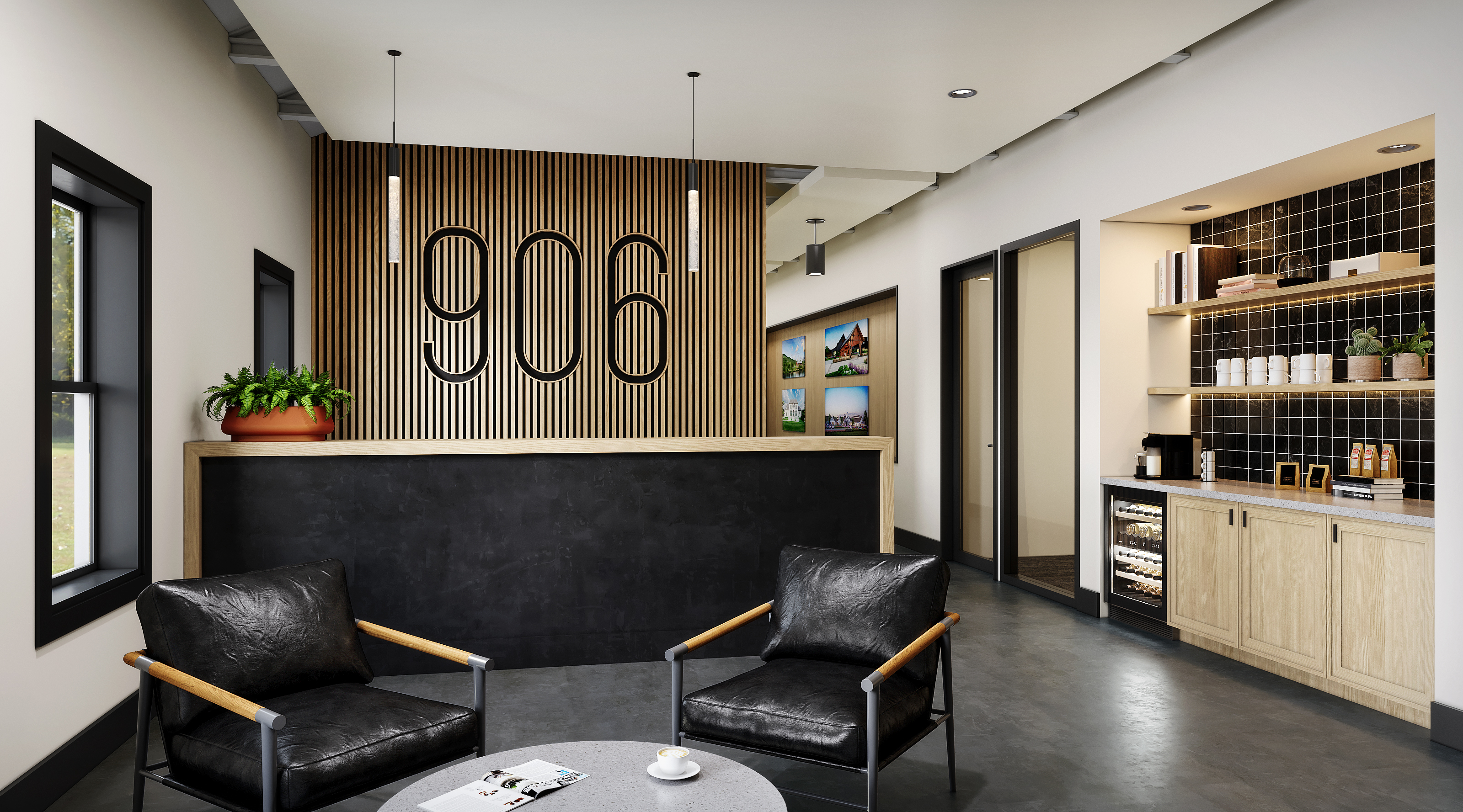 906 studio office interior design