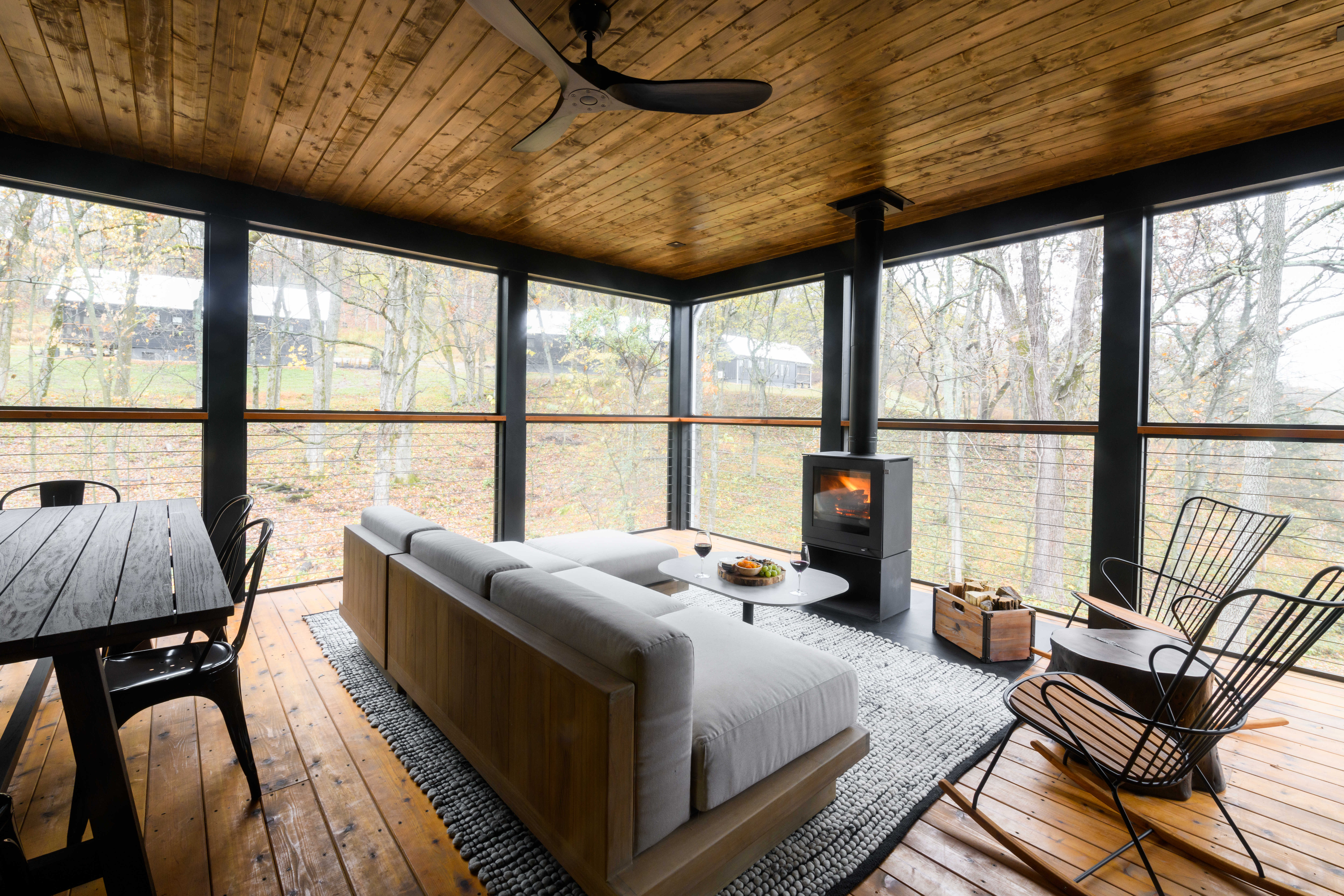 southall farm and inn cabin interior