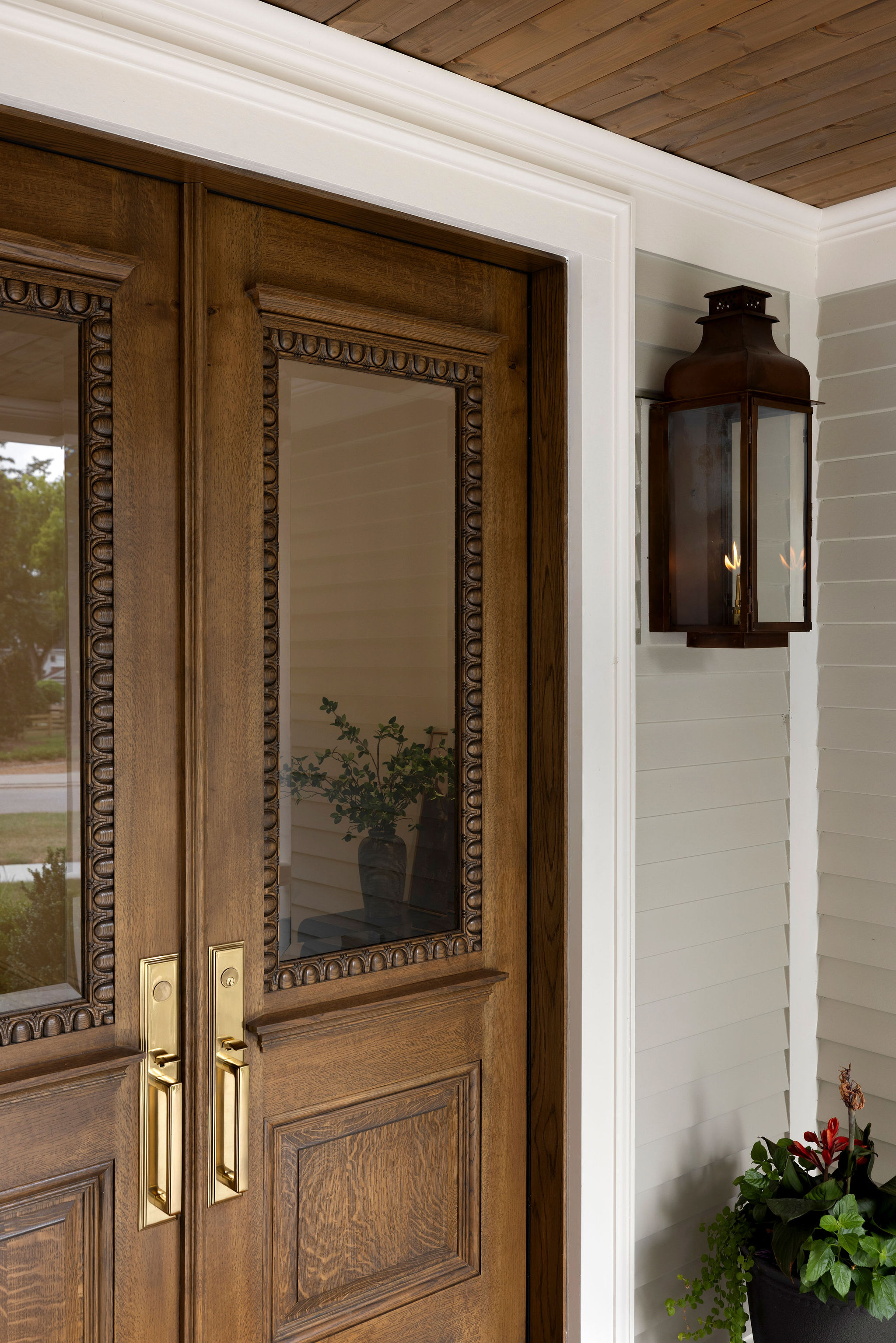 Magnolia Hall Residential Architecture Exterior Front Door