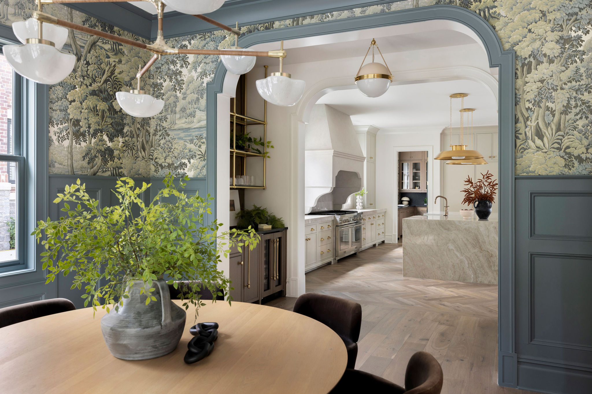 Magnolia Hall Residential Architecture Interior Dining Room