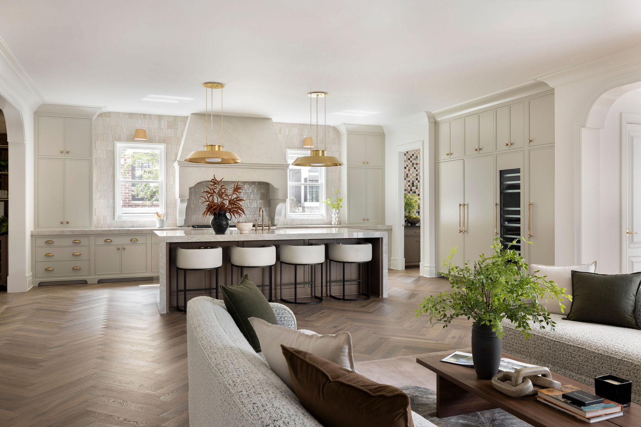 Magnolia Hall Residential Architecture Interior Living Room