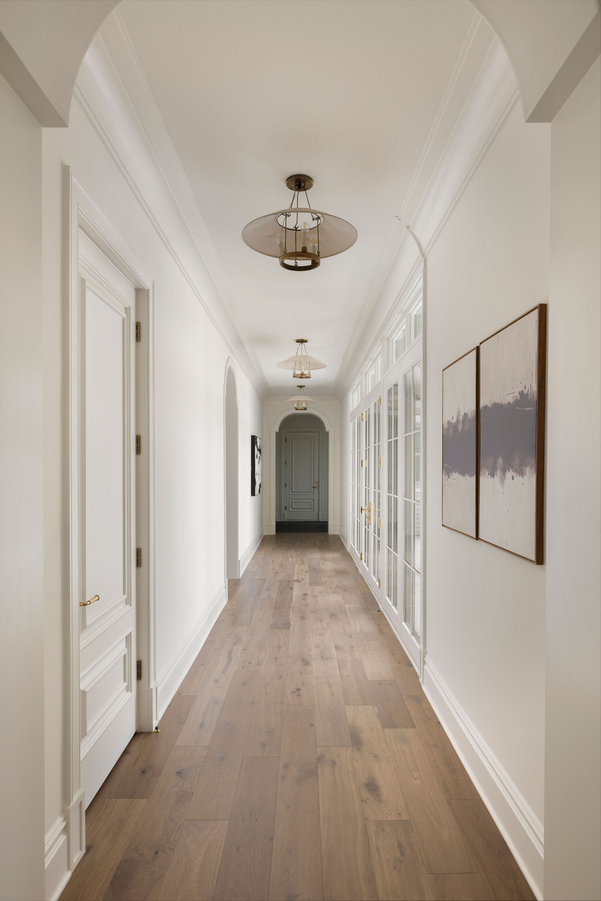 Magnolia Hall Residential Architecture Interior Hallway