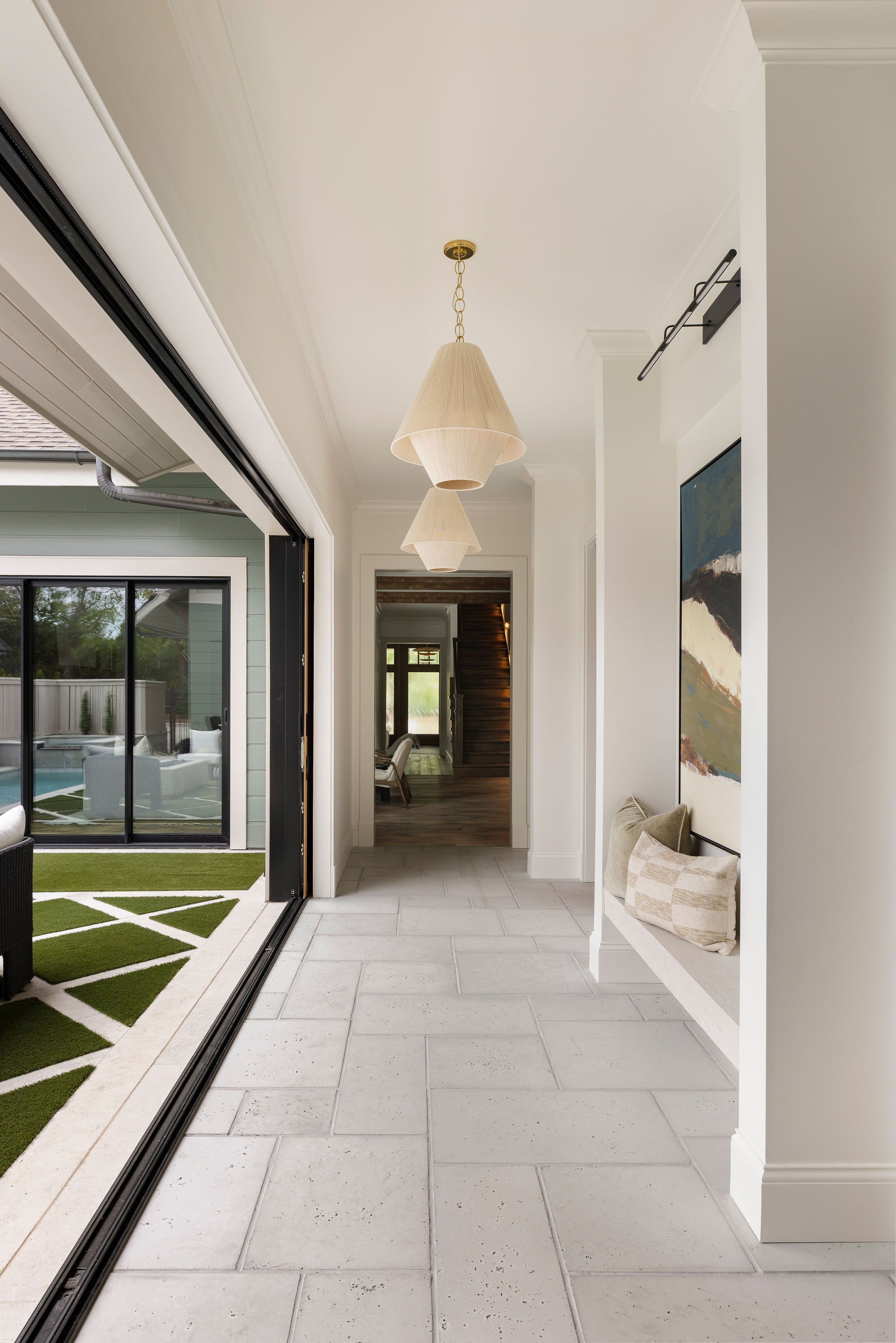 Magnolia Hall Residence Architecture Hallway