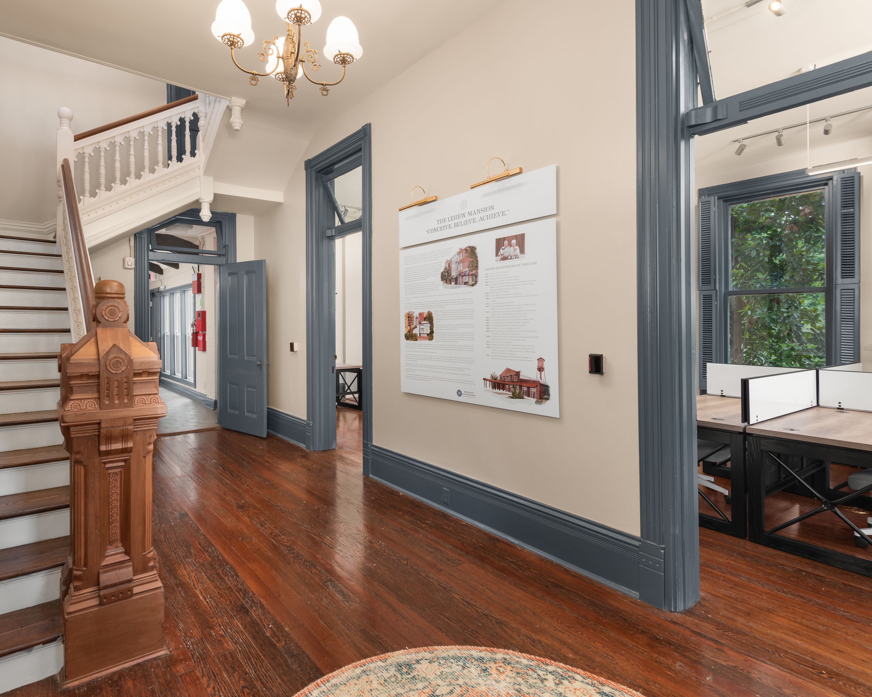 LeHew Mansion Historic Renovation Interior