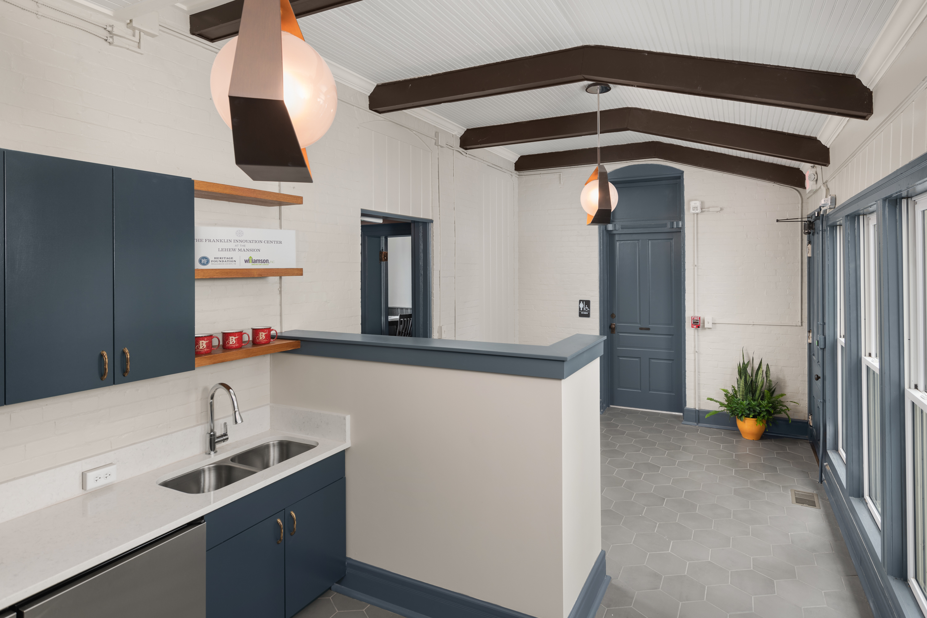 LeHew Mansion Historic Renovation Interior Kitchen