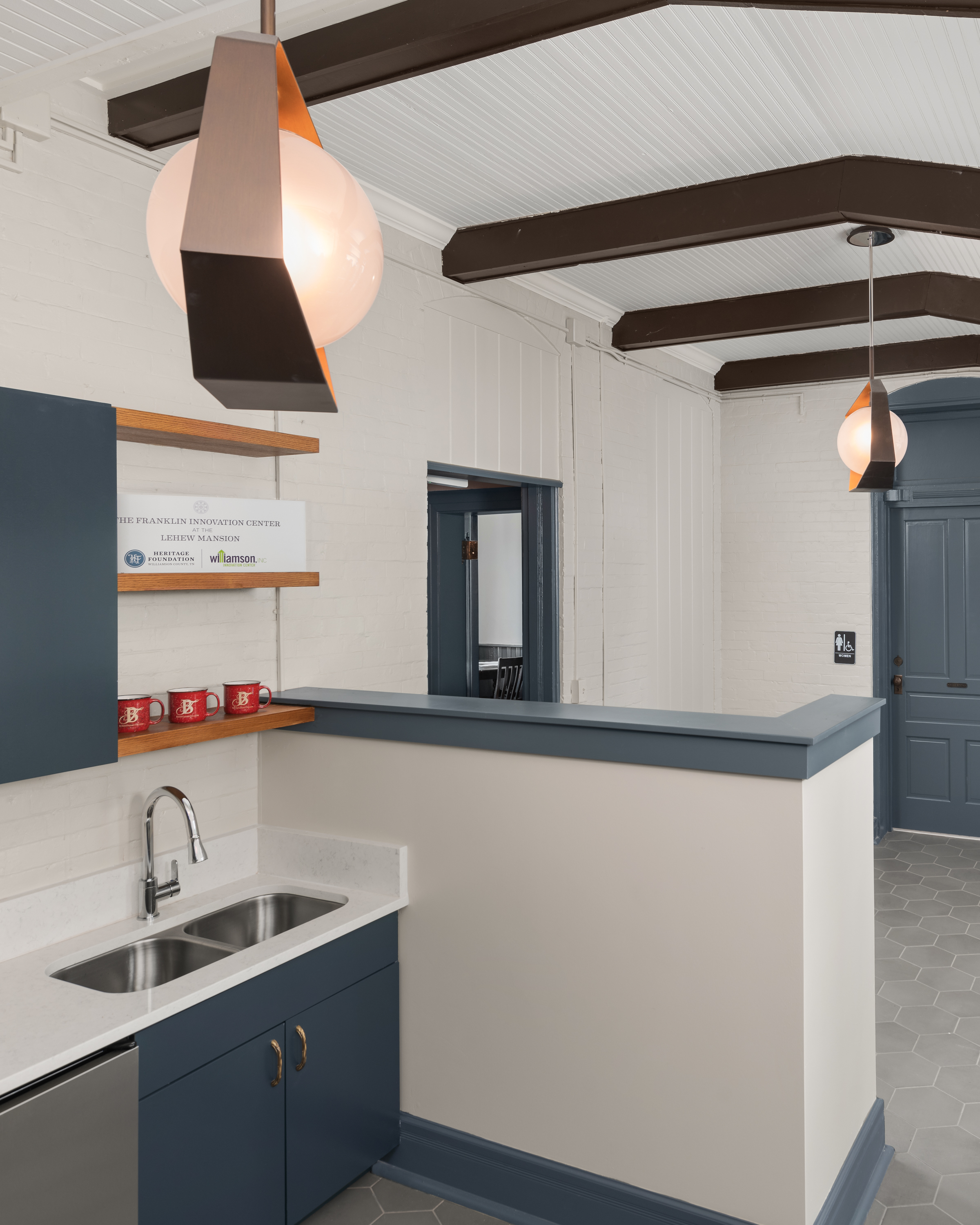 LeHew Mansion Historic Renovation Interior Kitchen