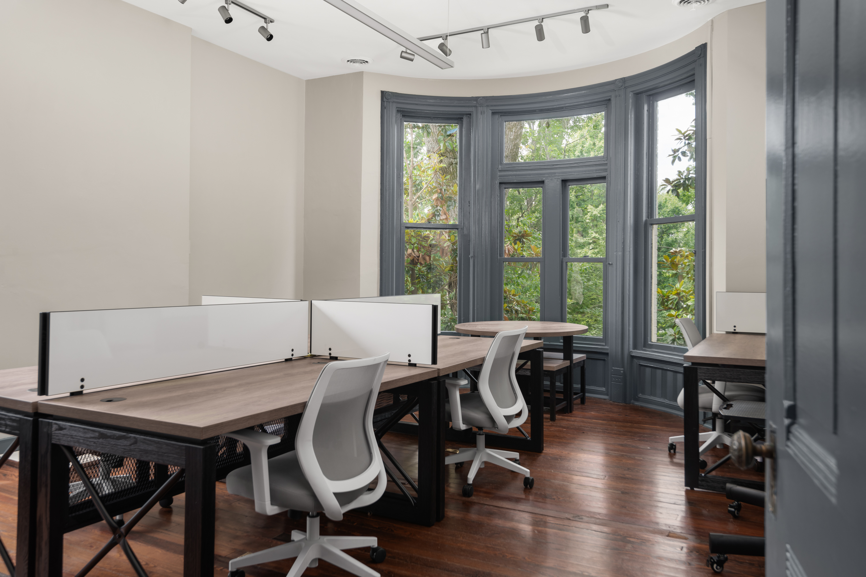 LeHew Mansion Historic Renovation Interior Meeting Room