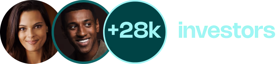 Social proof highlighting more than 30,000 Lendermarket investors